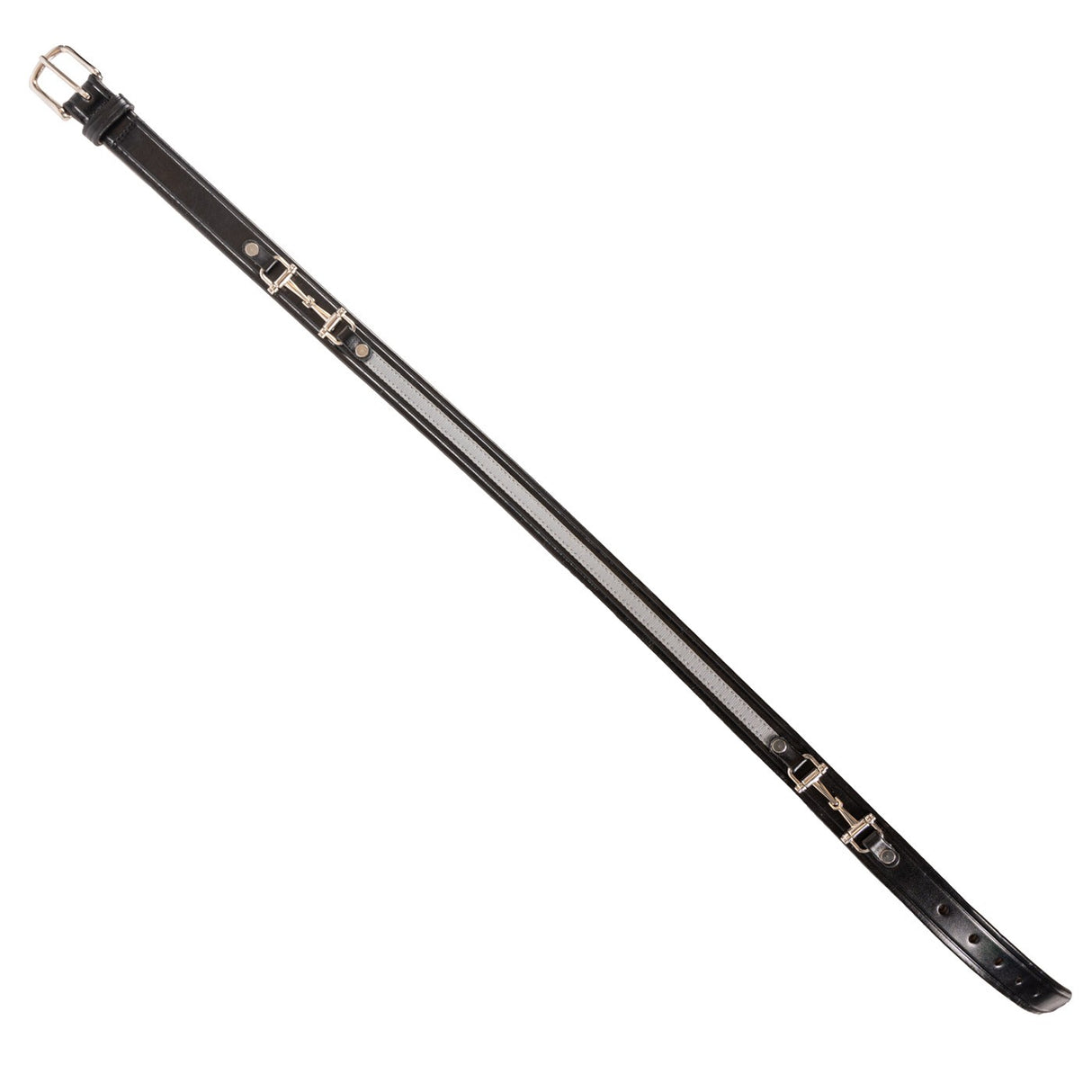 Ceinture en cuir Tory avec mors de filet