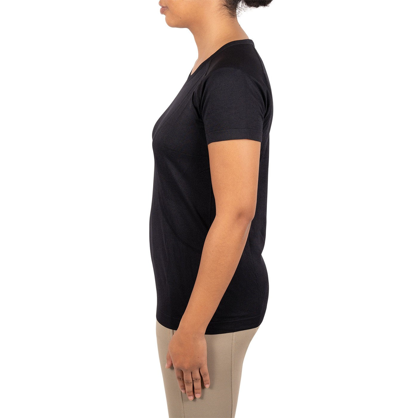 Haut à manches courtes sans couture TemTeq Liso