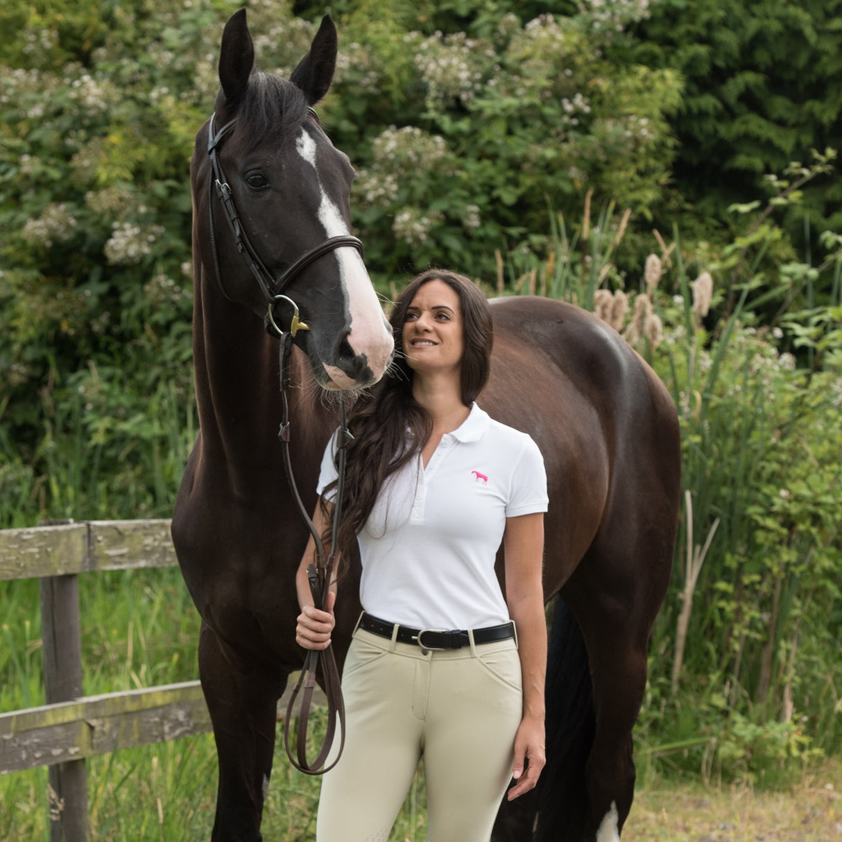 Pantalon d’équitation Morgan Platine Elation