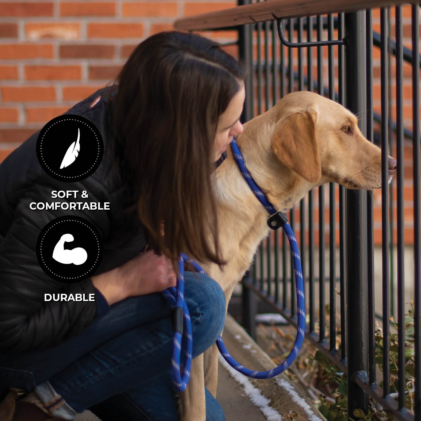 Shedrow K9 Camino Corde Slip Laisse
