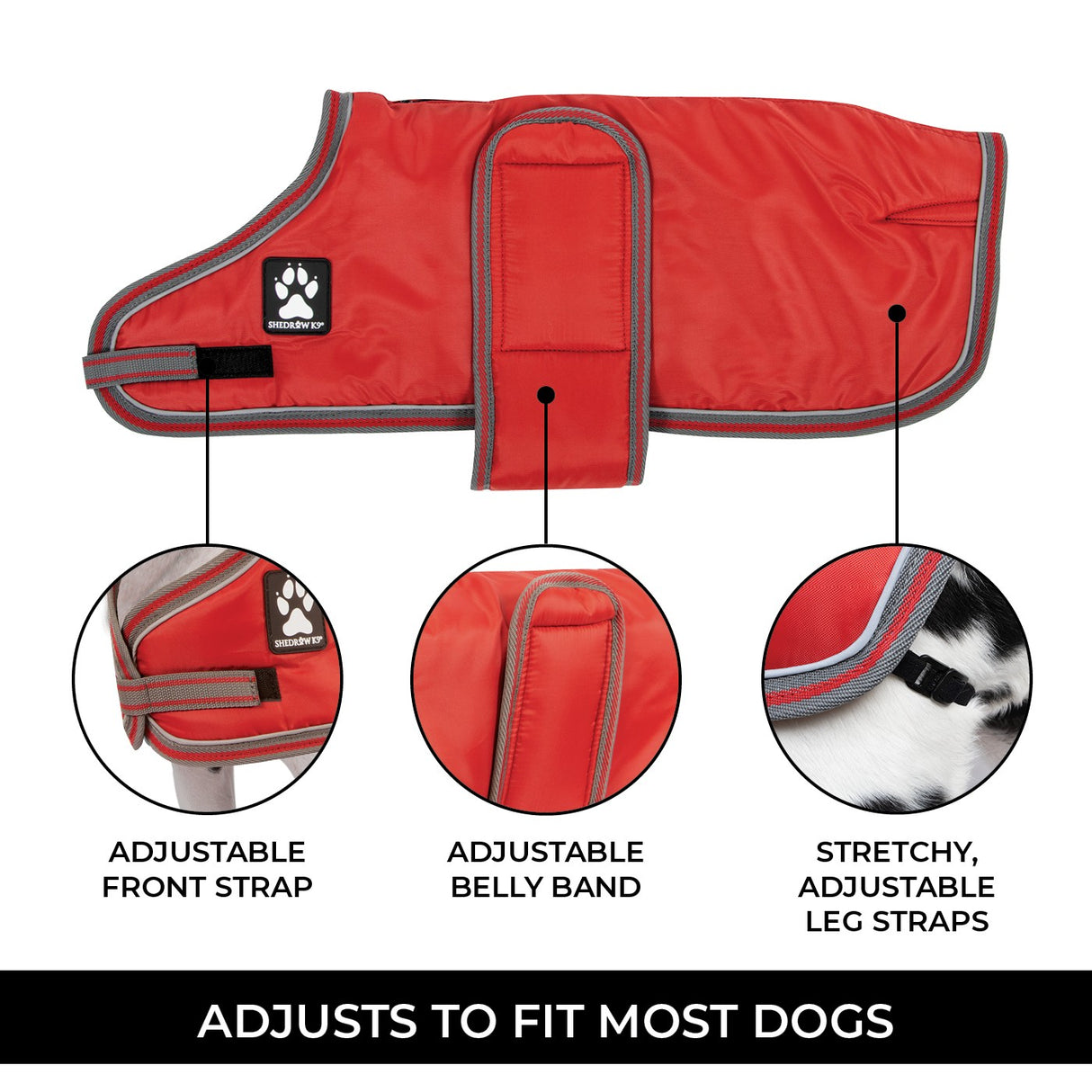 Shedrow K9 Vail Dog Coat