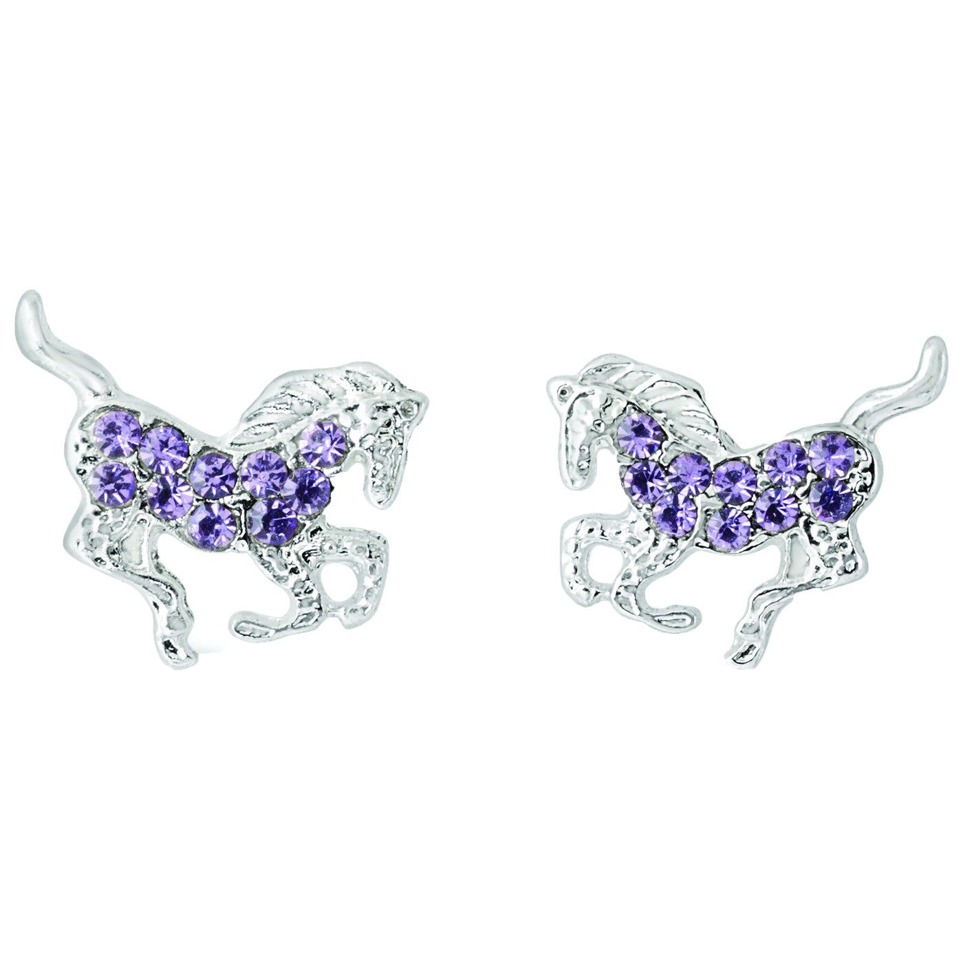 Kelley & Co. Galloping Horse Earrings