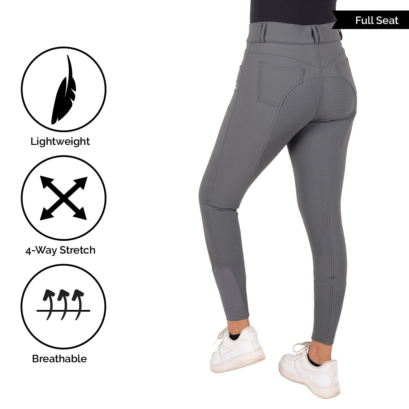 Culotte Elation Platinum Hudson High Rise Full Seat