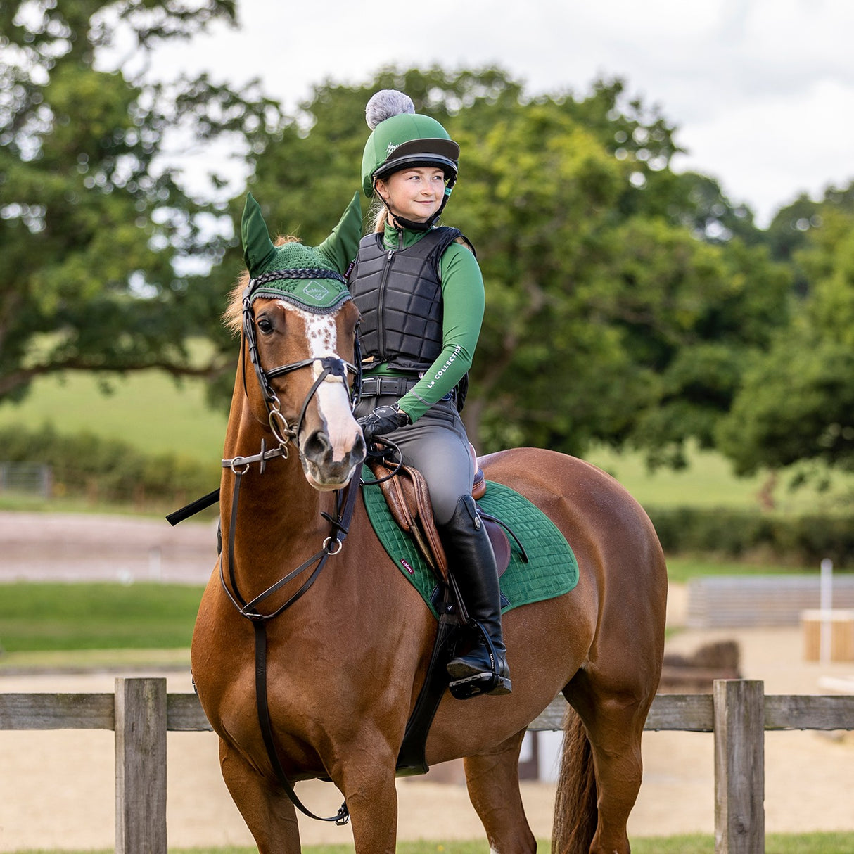 LeMieux Suede Close Contact Square Saddle Pad