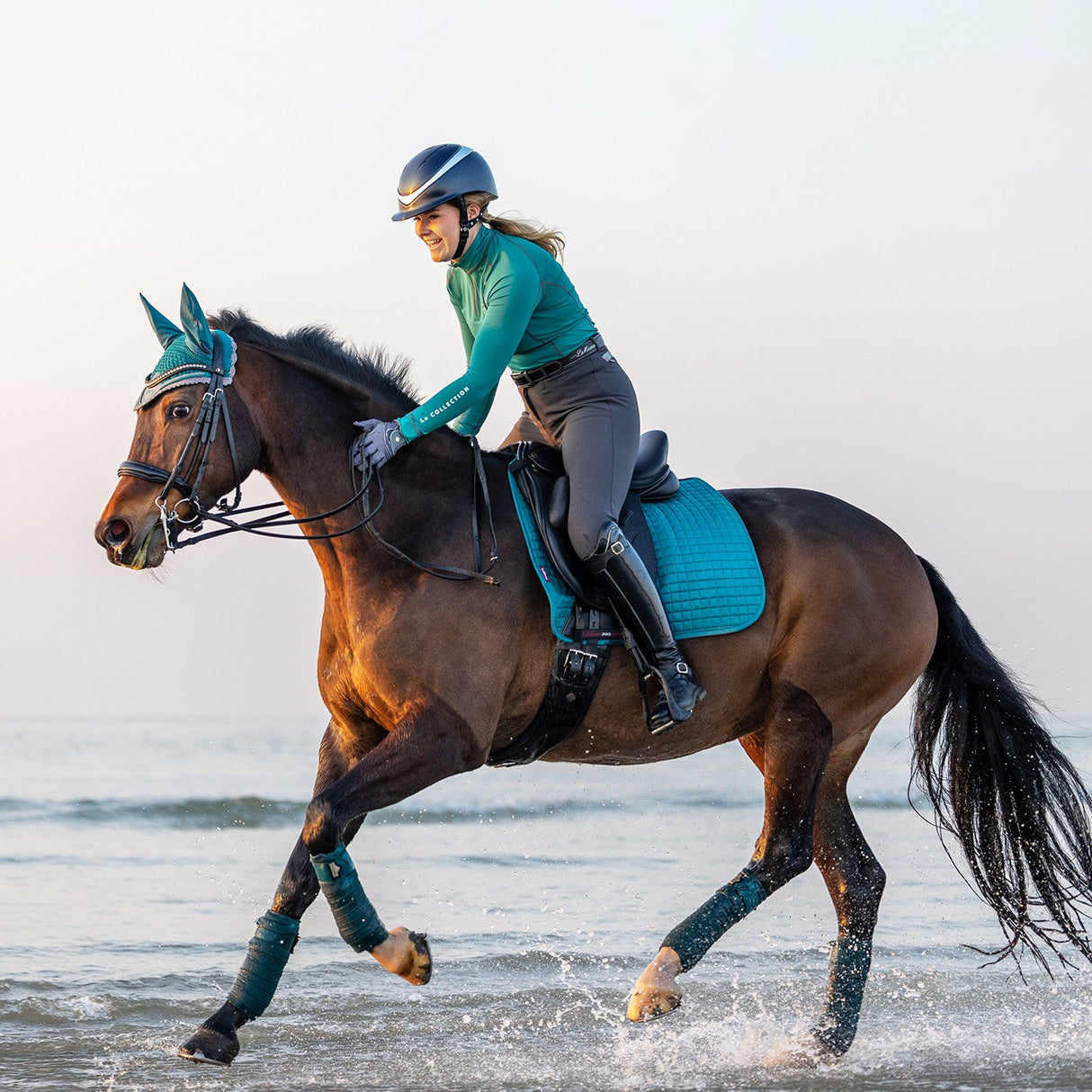 LeMieux Suede Dressage Square Saddle Pad