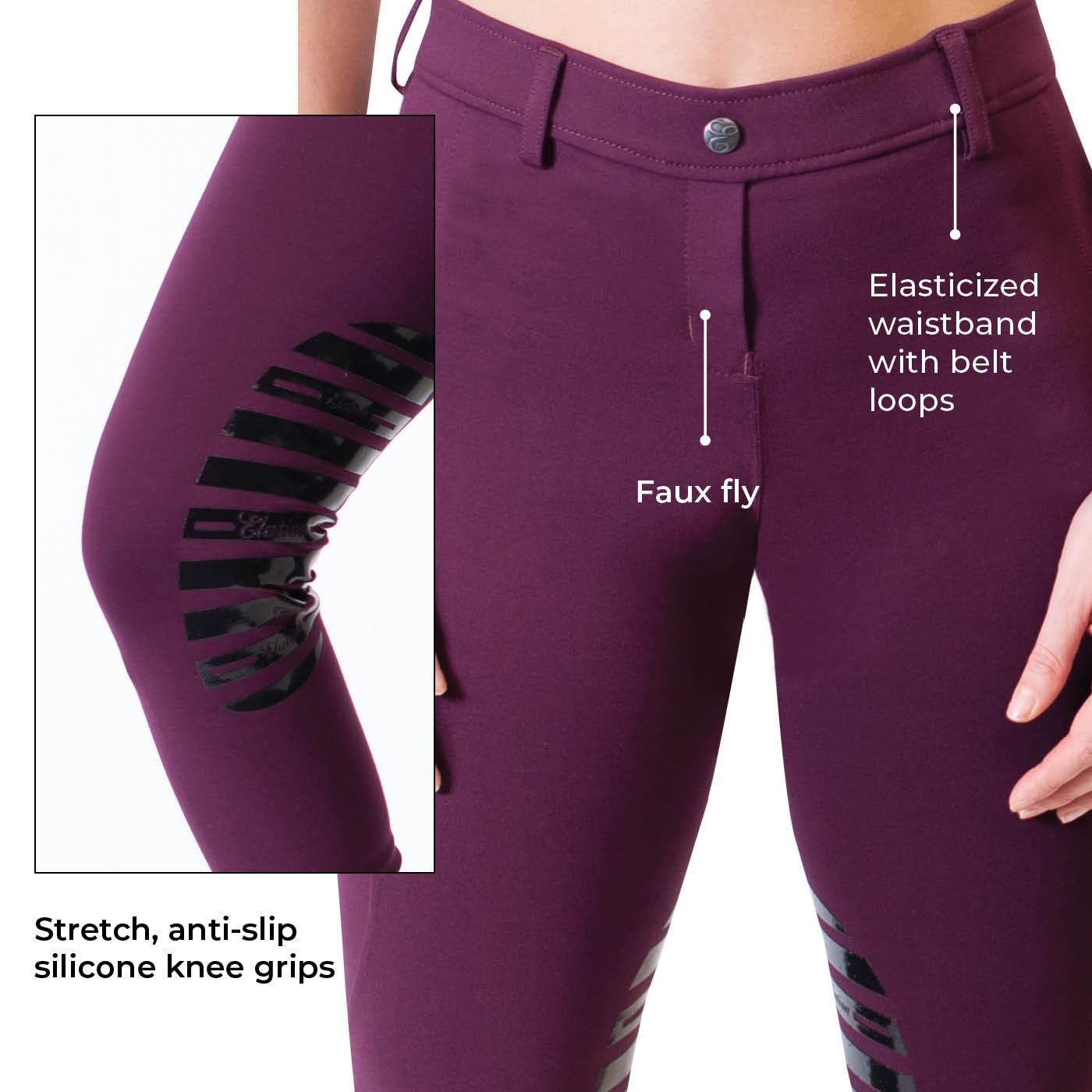 Pantalon d'équitation à enfiler Elation Red Label Sport