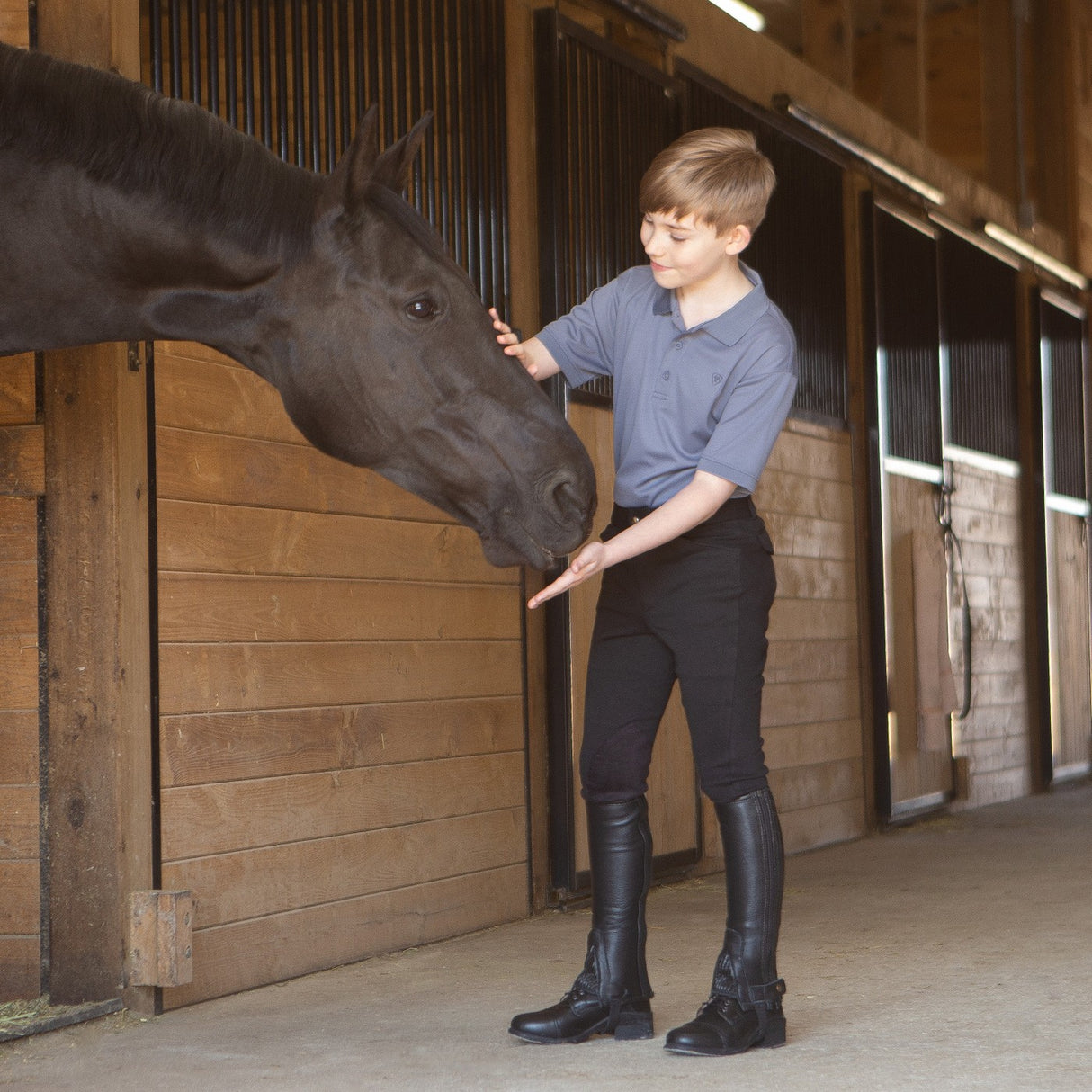 Pantalon d'équitation Red Label d'Elation - Garçons