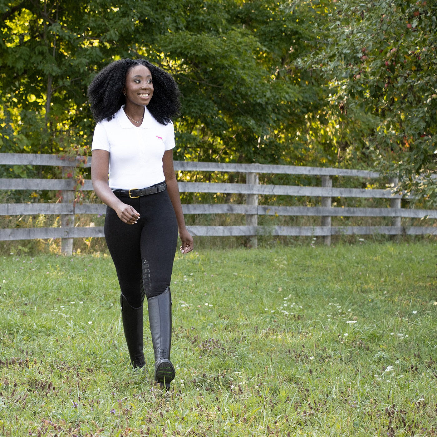 Pantalon d'équitation à enfiler Elation Red Label Sport