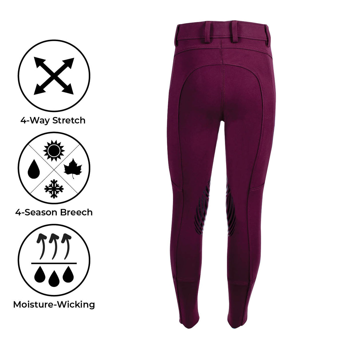 Elation Pantalon d'équitation Red Label Sport - Enfants