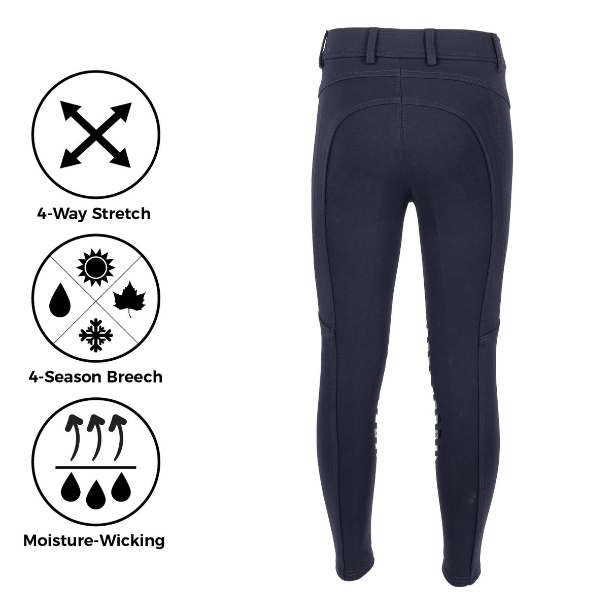 Pantalon d'équitation à enfiler Red Label Sport d'Elation - Enfants