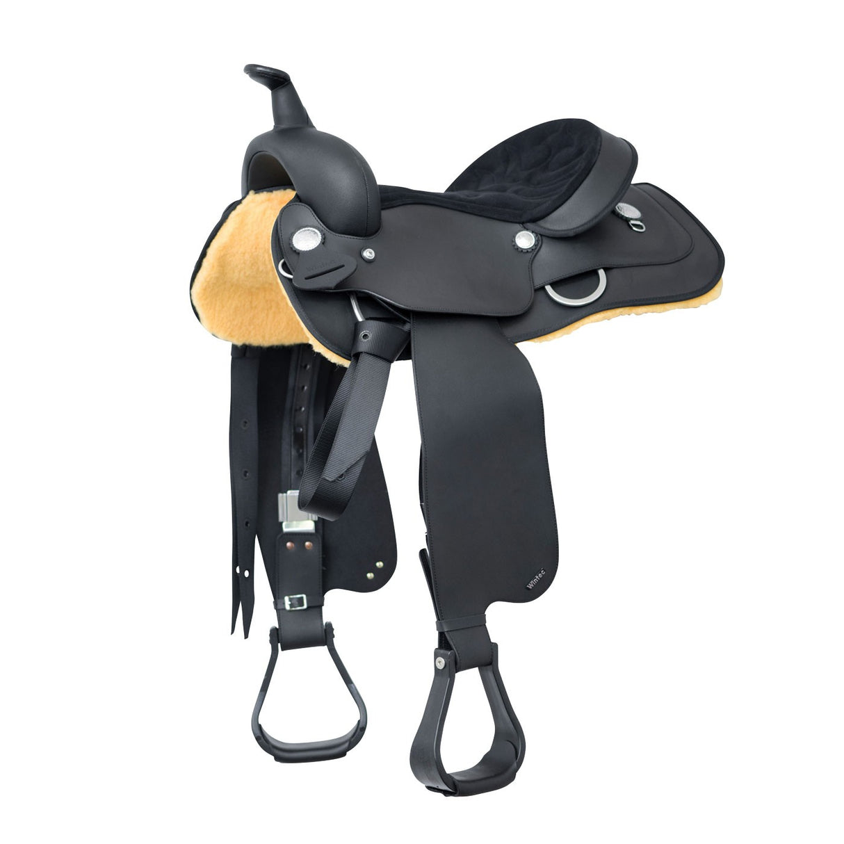Wintec Semi Quarter Horse Synthetic Saddle