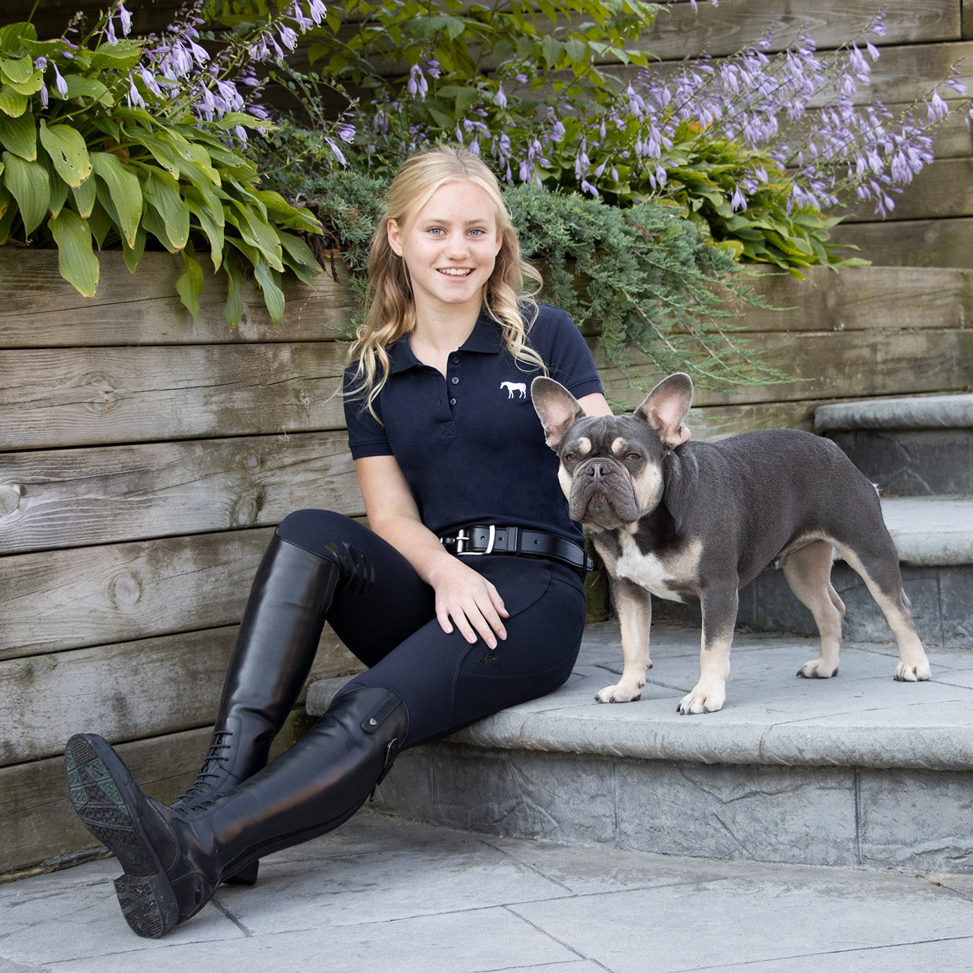 Pantalon d'équitation à enfiler Red Label Sport d'Elation - Enfants