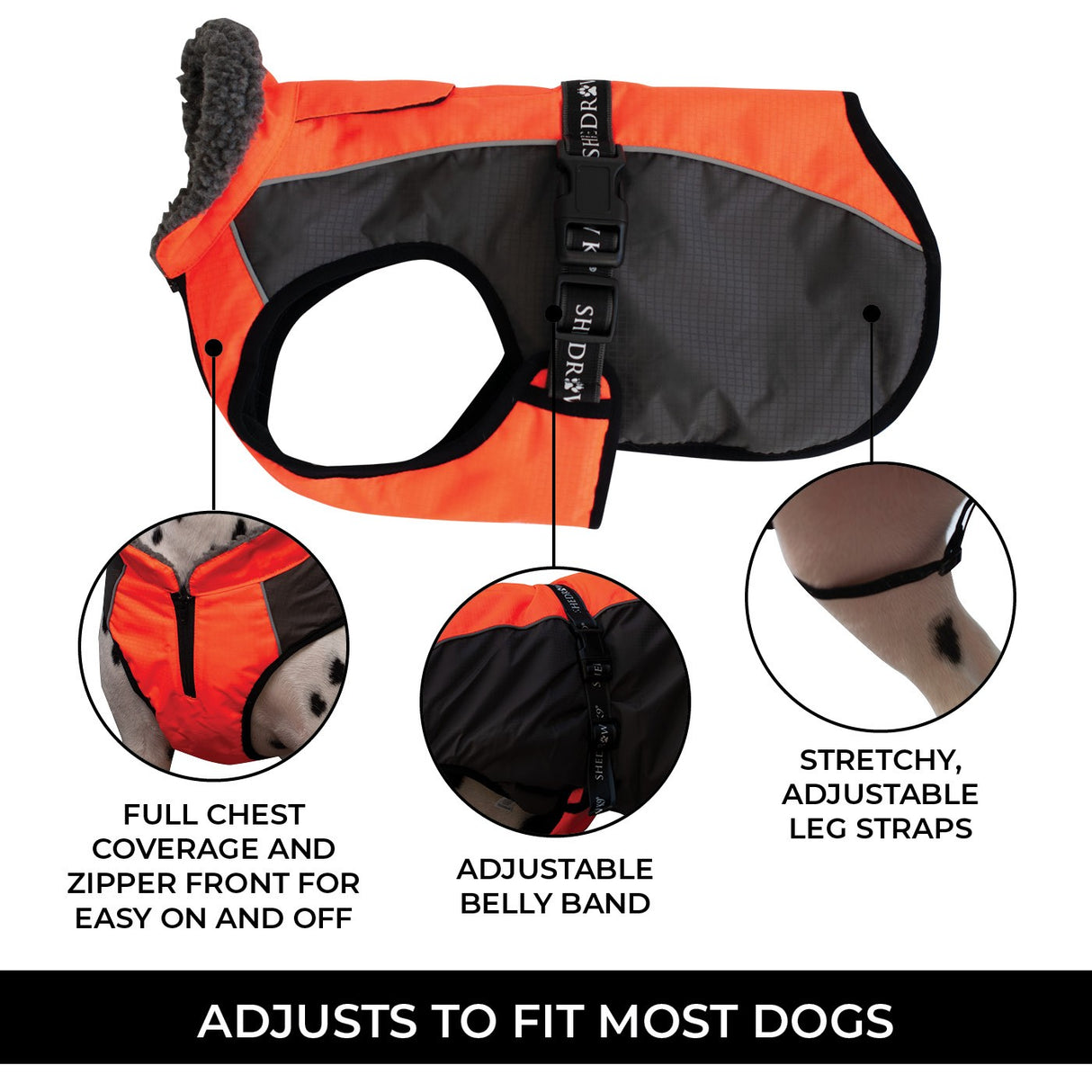 Shedrow K9 Chinook Dog Coat