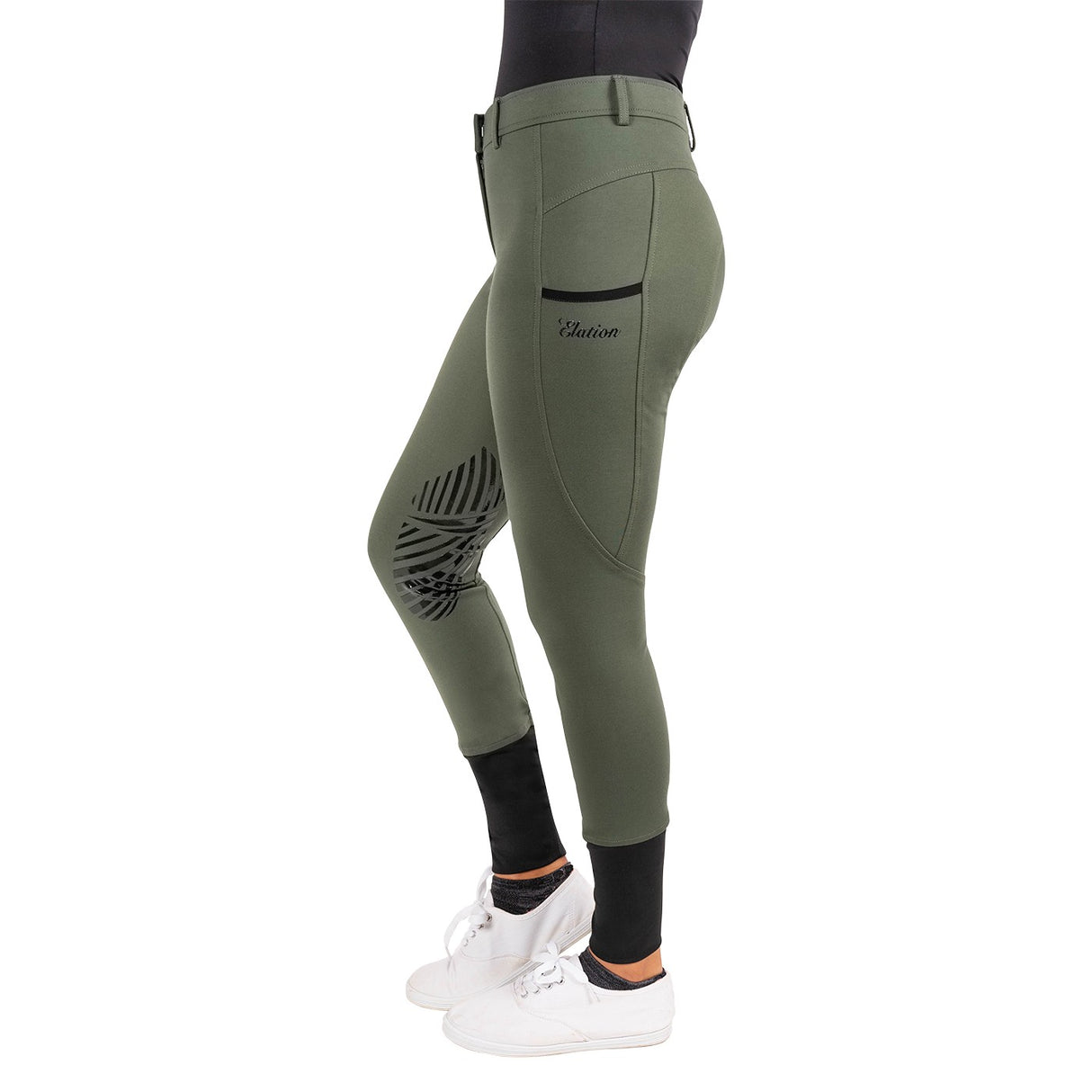 Pantalon d’équitation Elation Red Label Sport à siège européen