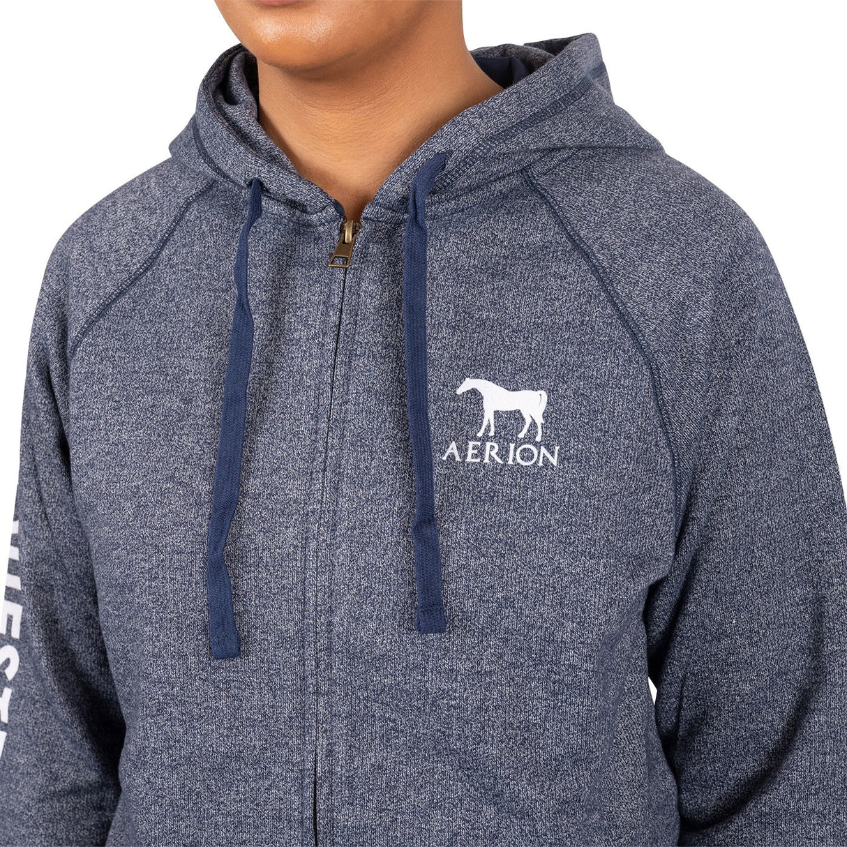 Sweat à capuche zippé Aerion Equestrian