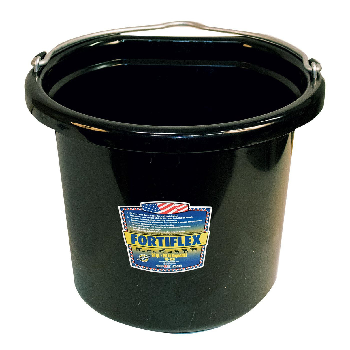 Seau à fond plat Fortiflex 7,5 L