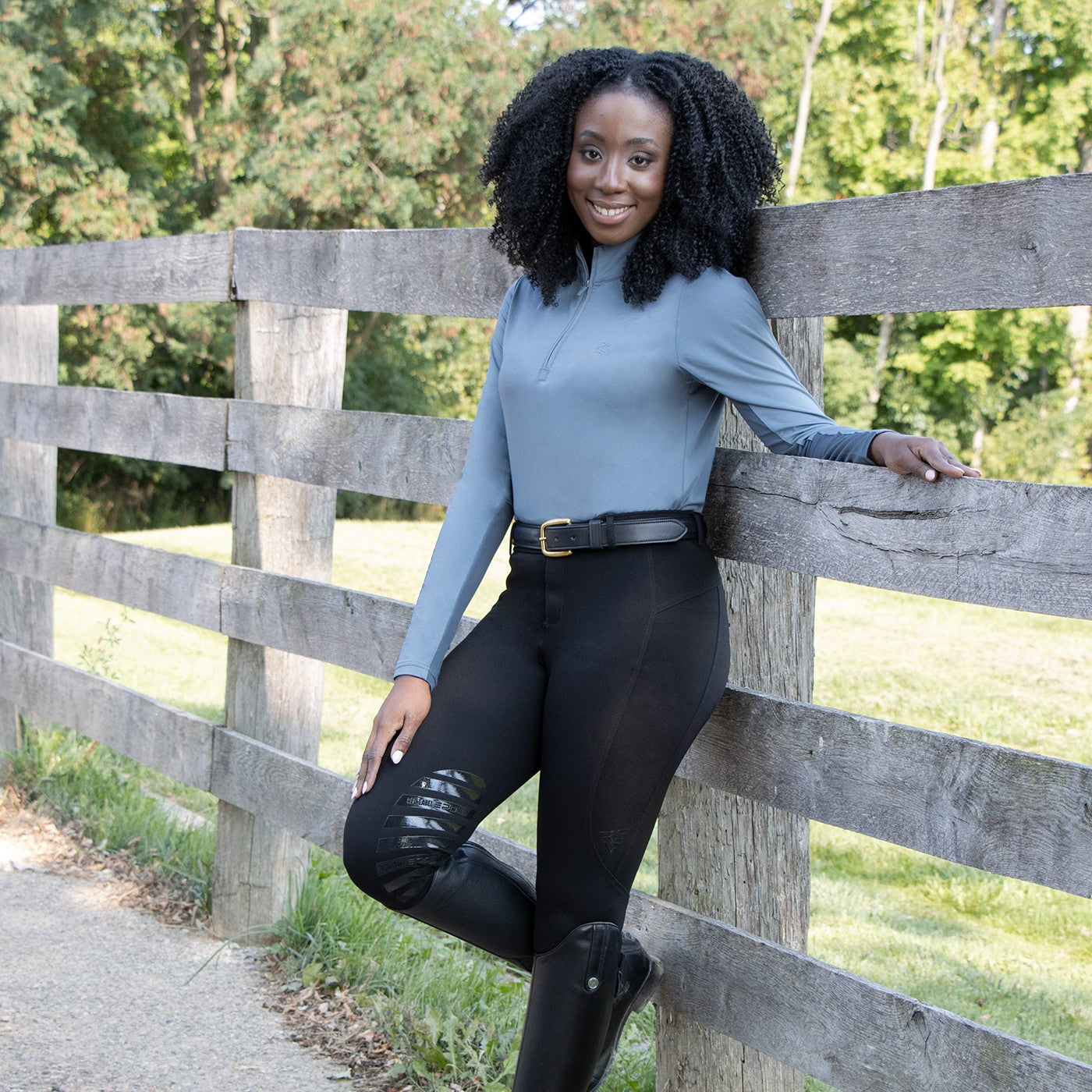 Pantalon d'équitation à enfiler Elation Red Label Sport