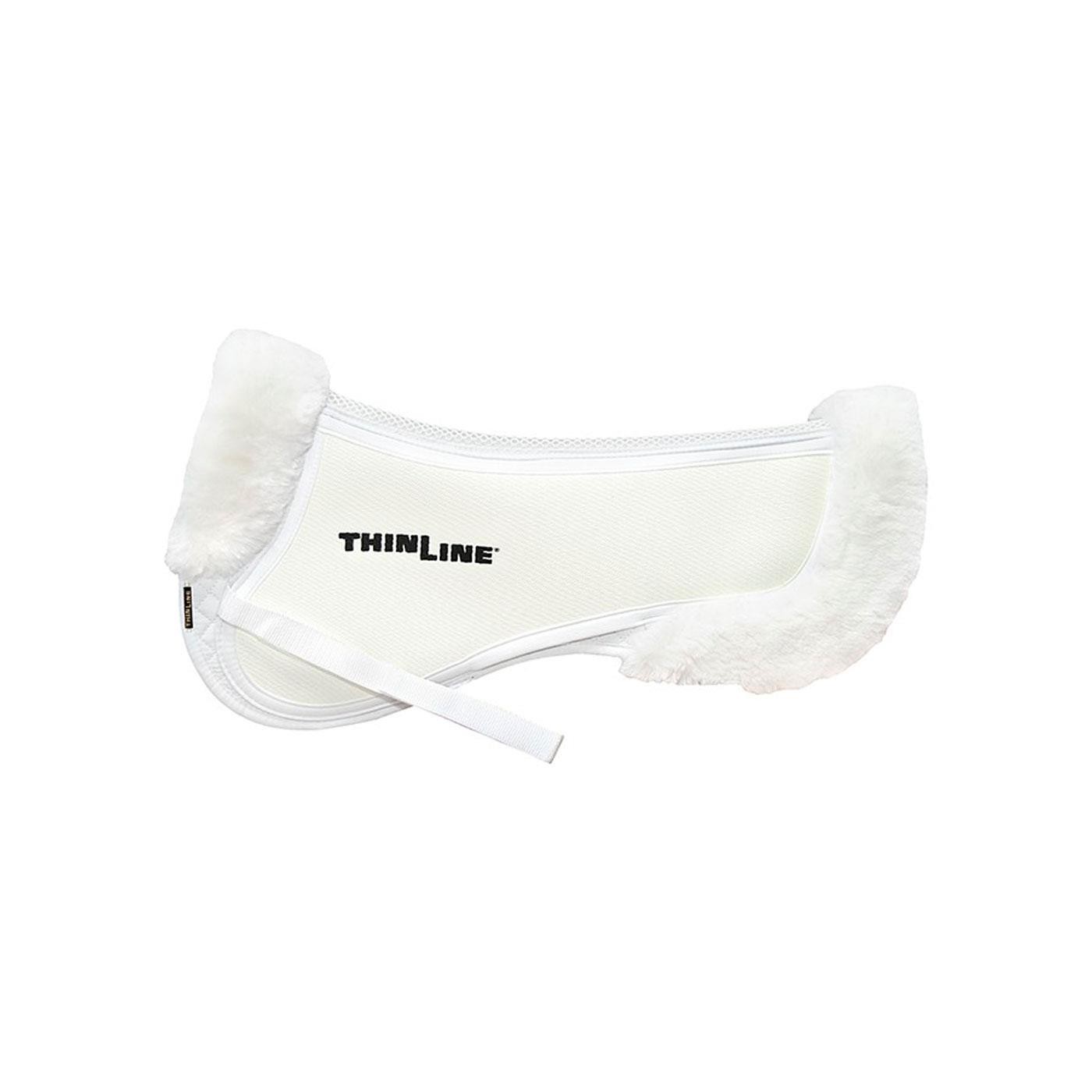 Demi-coussinet en coton ThinLine Trifecta avec peau de mouton