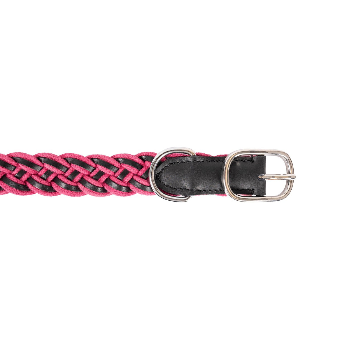Shedrow K9 Rideau en corde tressée et collier en cuir