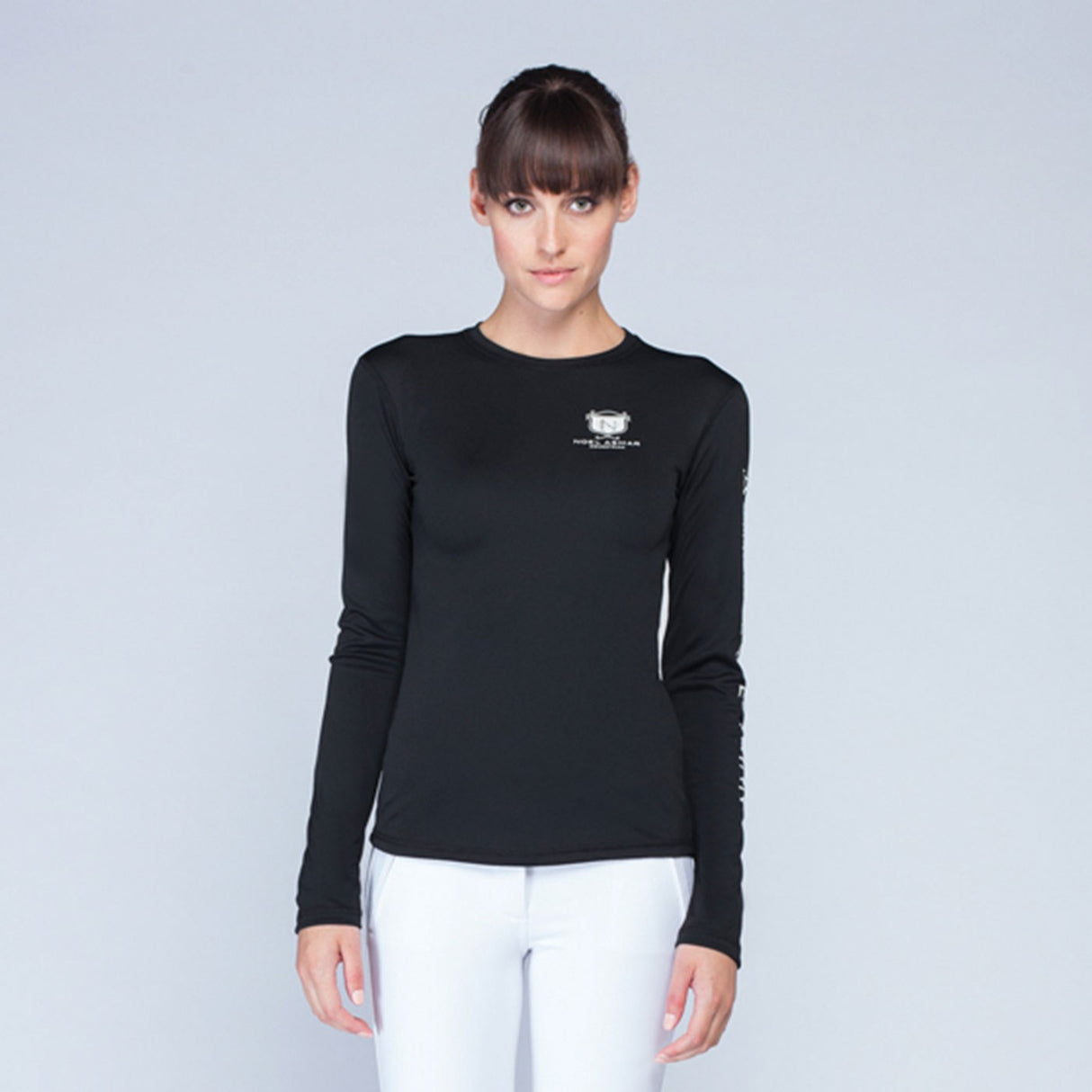 T-shirt à logo à manches longues Asmar Equestrian Sustainable