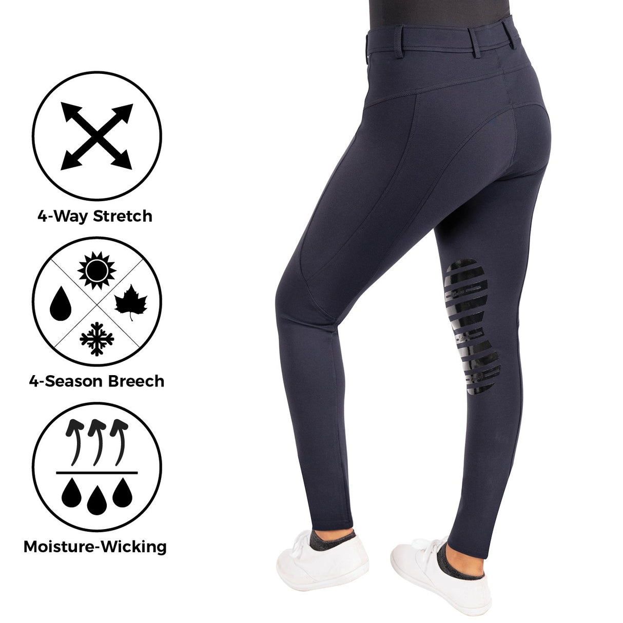 Pantalon d'équitation à enfiler Elation Red Label Sport