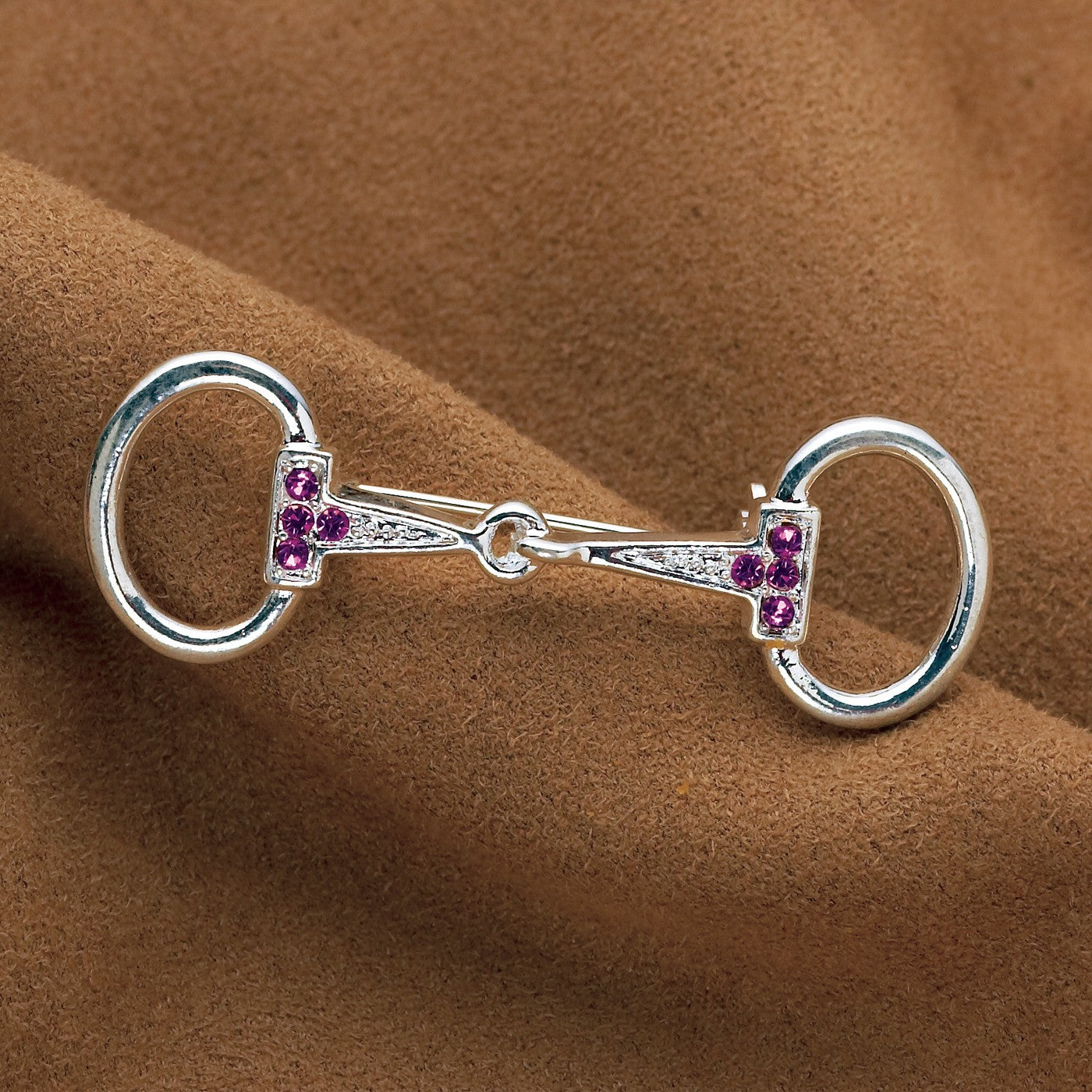 Petite broche de stock pour mors à strass Kelley & Co.