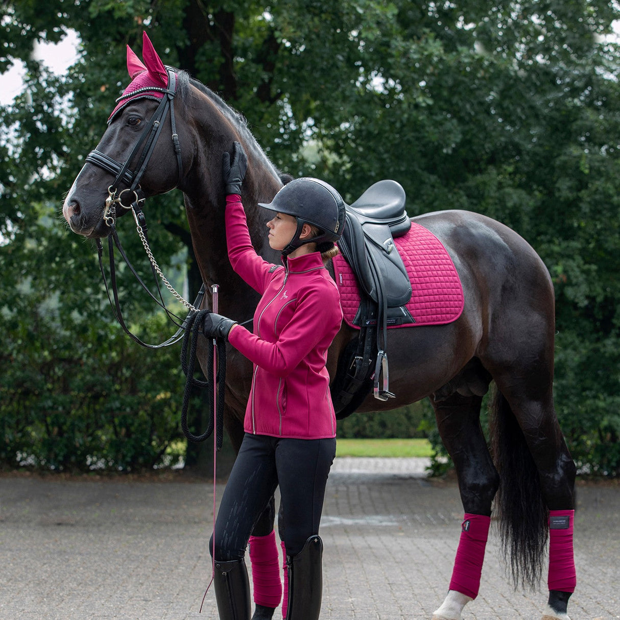 LeMieux Suede Dressage Square Saddle Pad