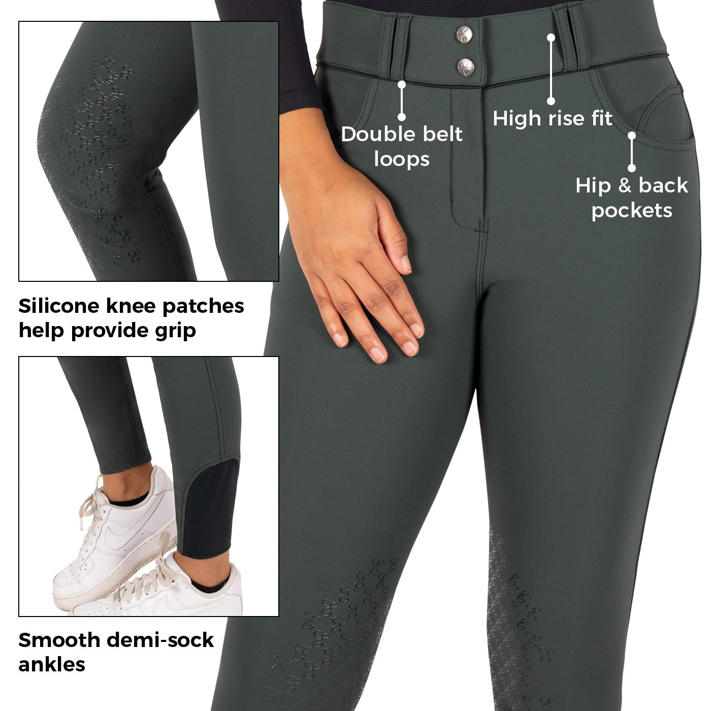 Pantalon Elation Platinum Brooklyn High Rise