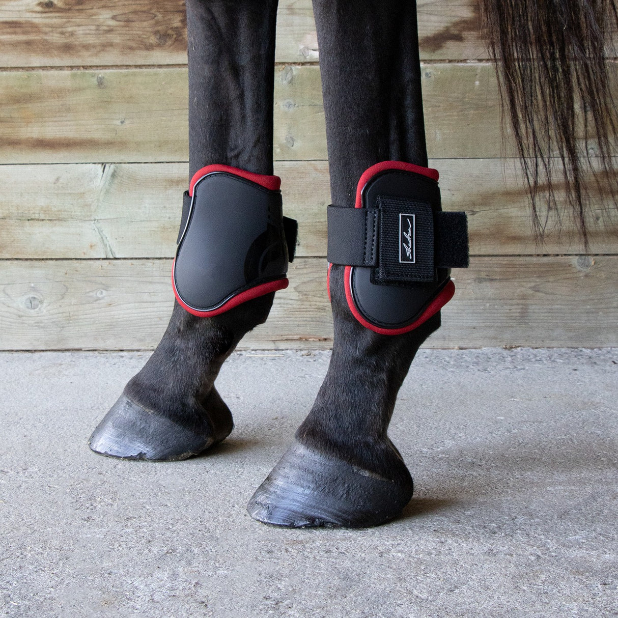 Shedrow Fetlock Boots W/ Coloured Lining