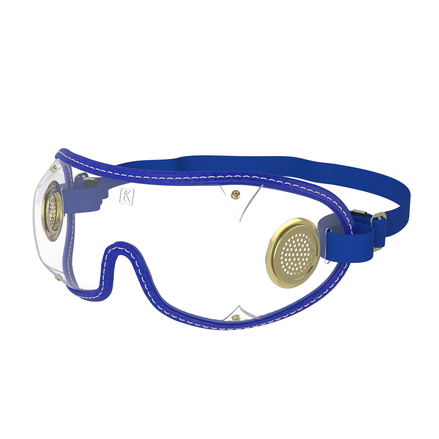 Lunettes de course transparentes avec bordure