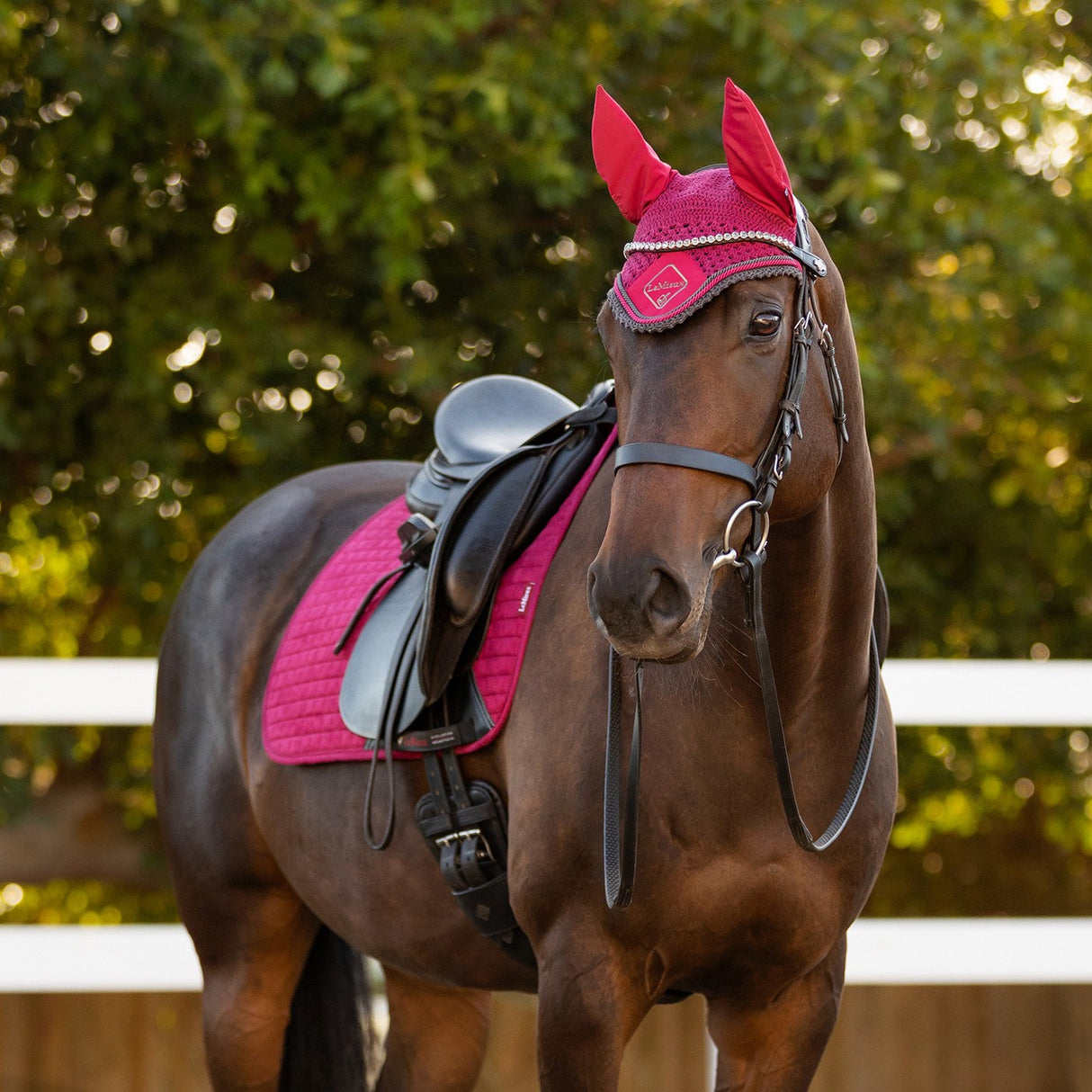 LeMieux Suede Dressage Square Saddle Pad