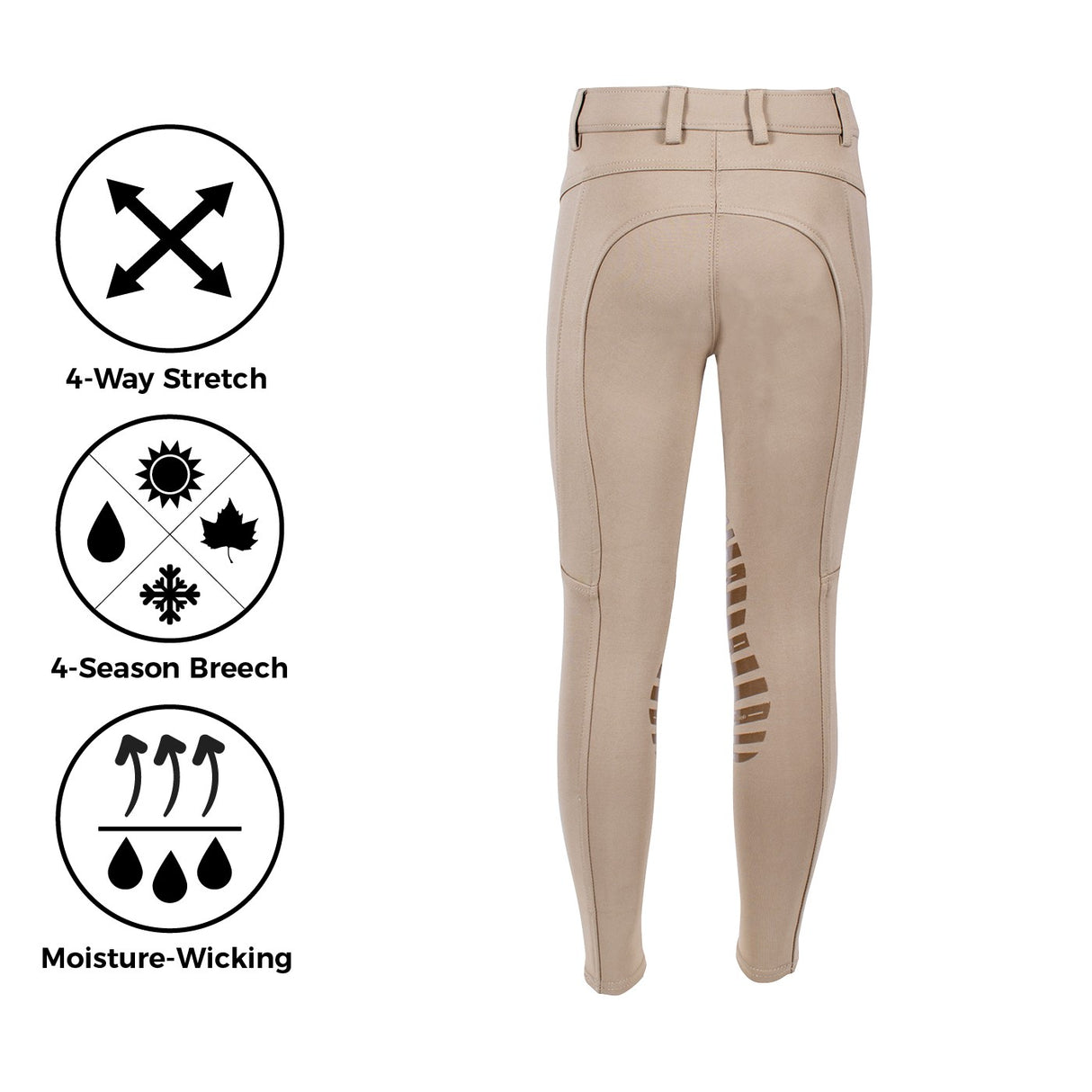 Pantalon d'équitation à enfiler Red Label Sport d'Elation - Enfants