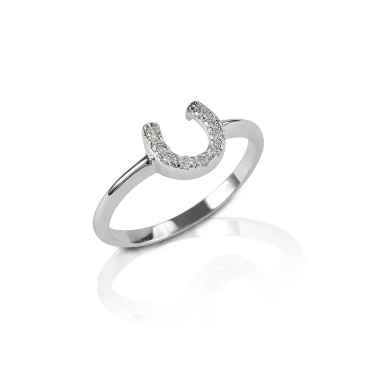 Kelly Herd Baby Horseshoe Ring