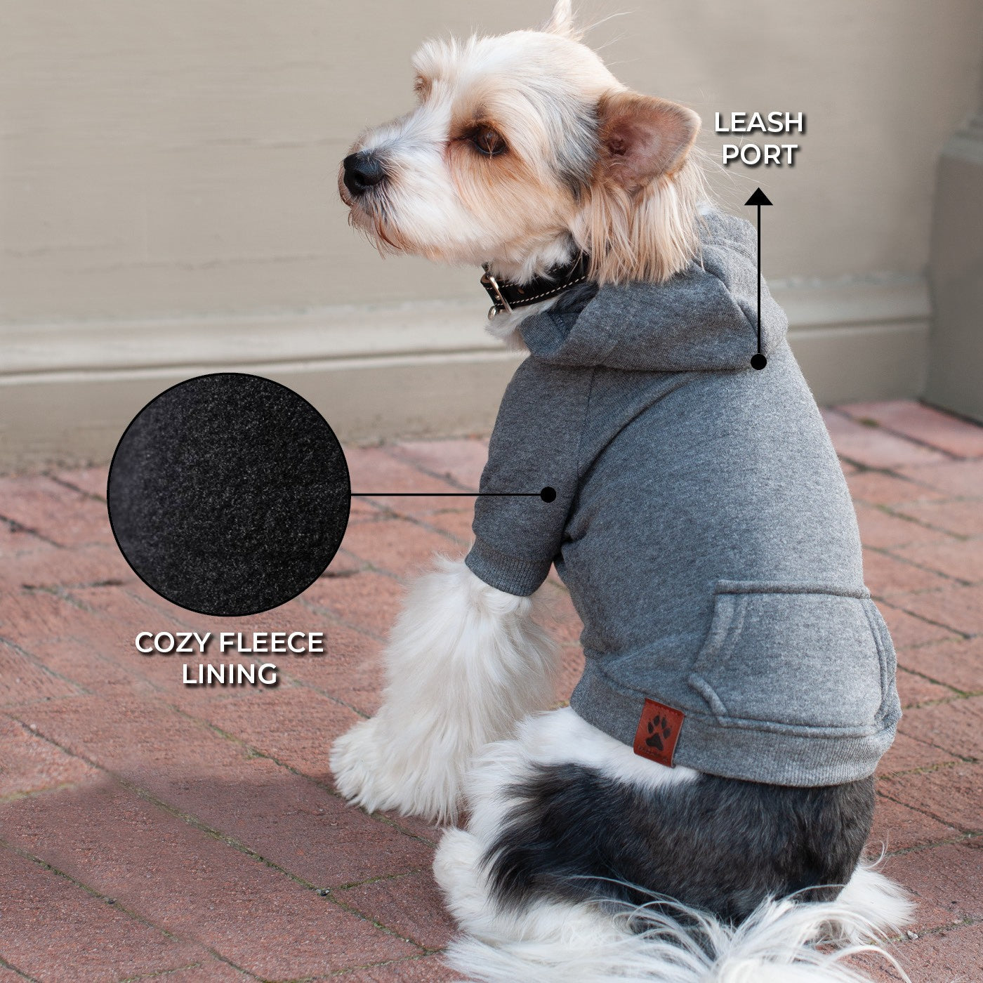 Shedrow K9 Brentwood Dog Hoodie