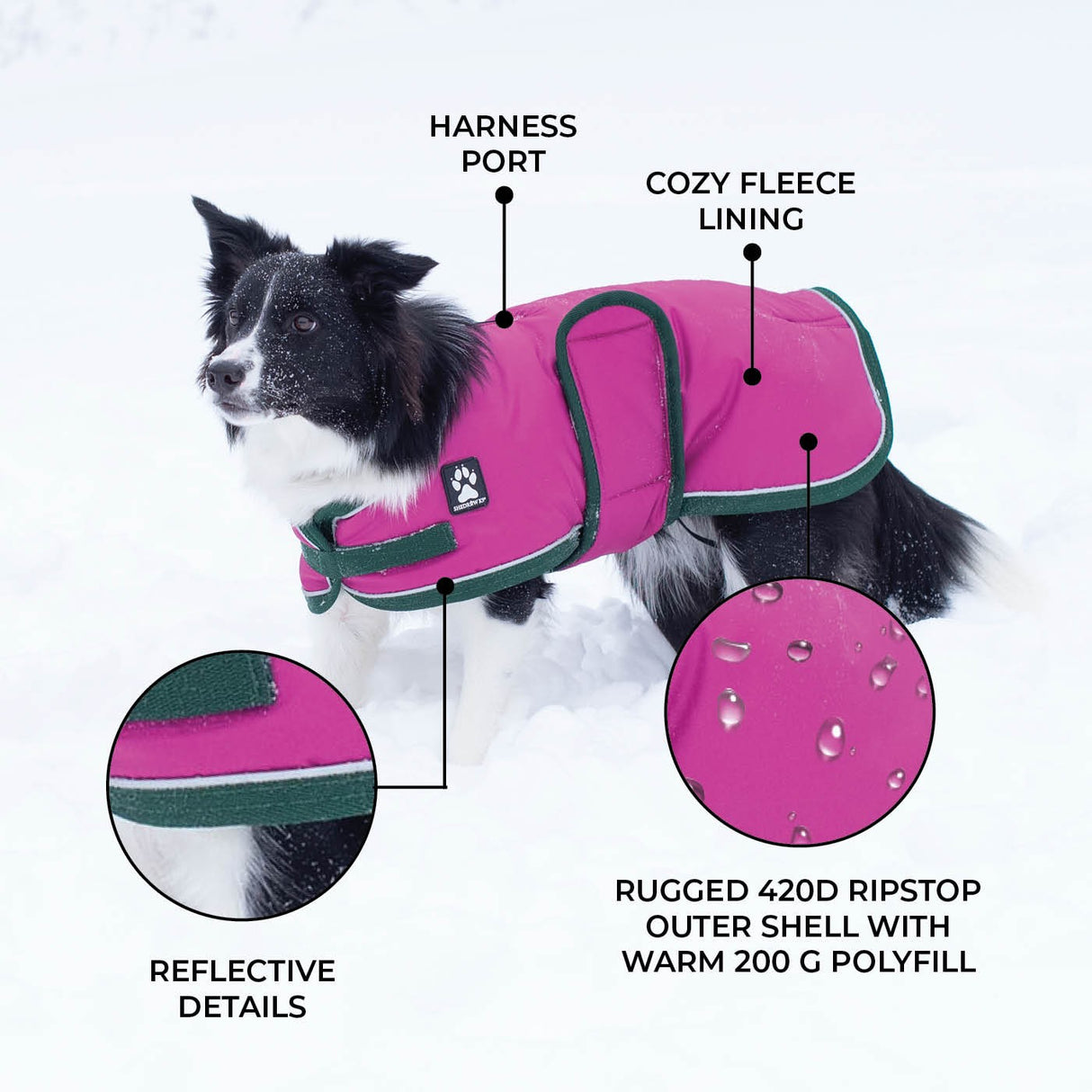 Manteau pour chien Shedrow K9 Vail