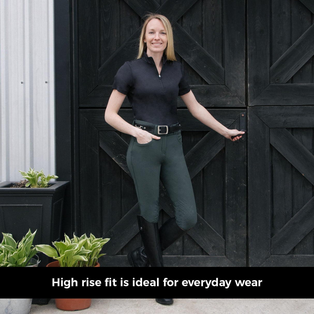 Pantalon Elation Platinum Brooklyn High Rise
