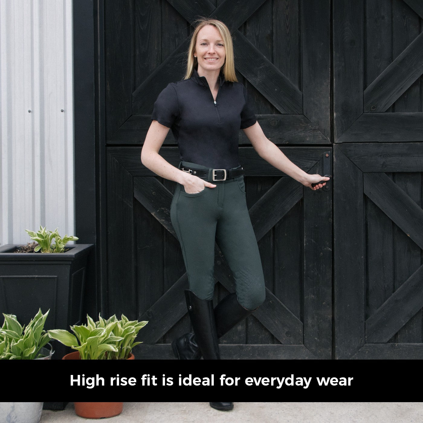 Pantalon Elation Platinum Brooklyn High Rise