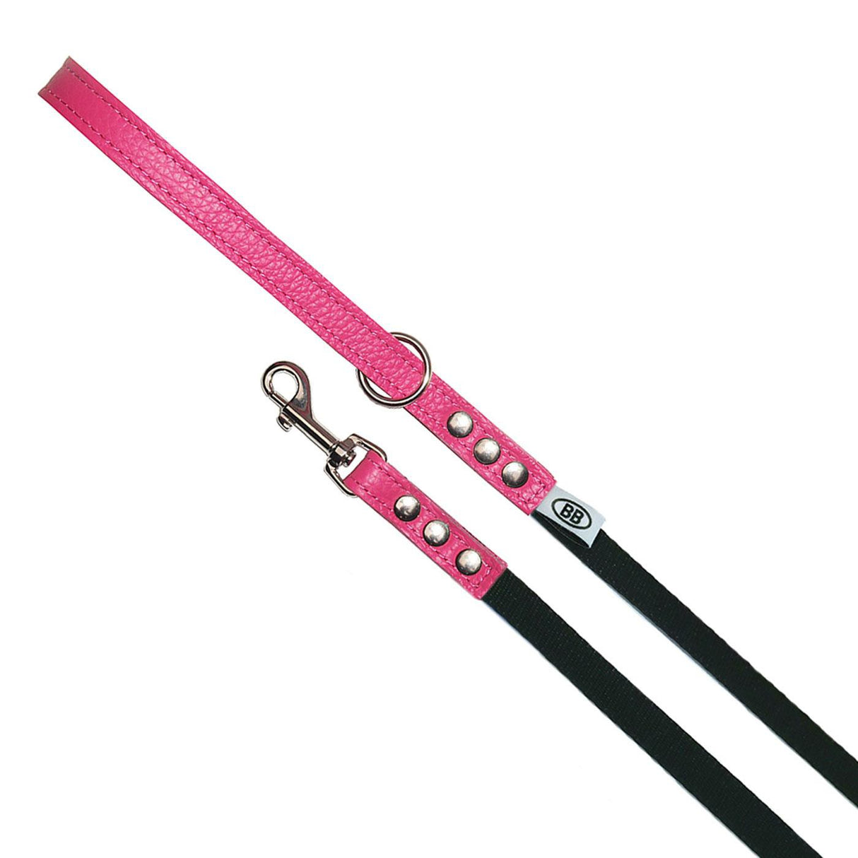 Buddy Belt Accent Leather & Nylon Leash 1.3 cm x 1.2 m