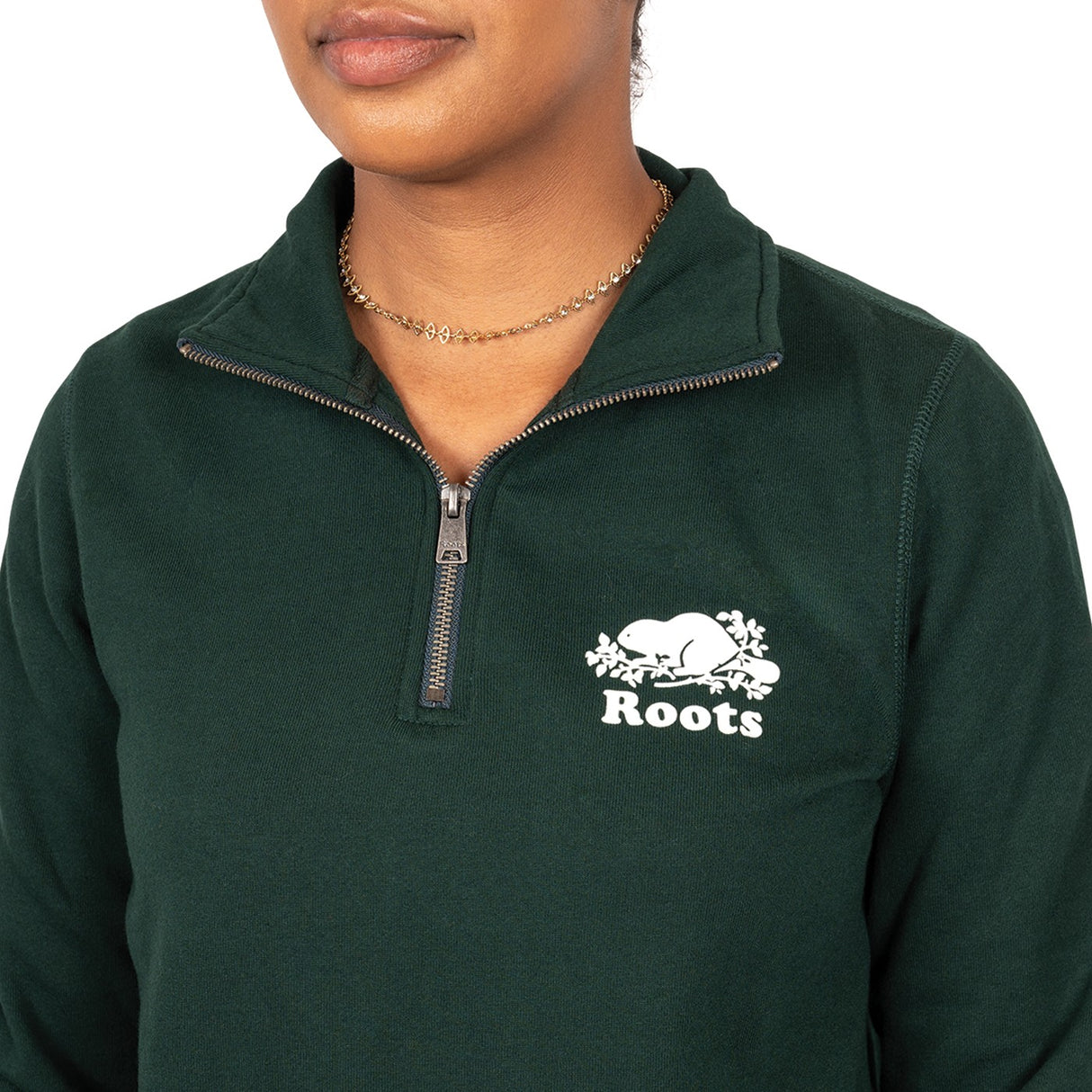 Sweat zippé Roots Equestrian Original Stein