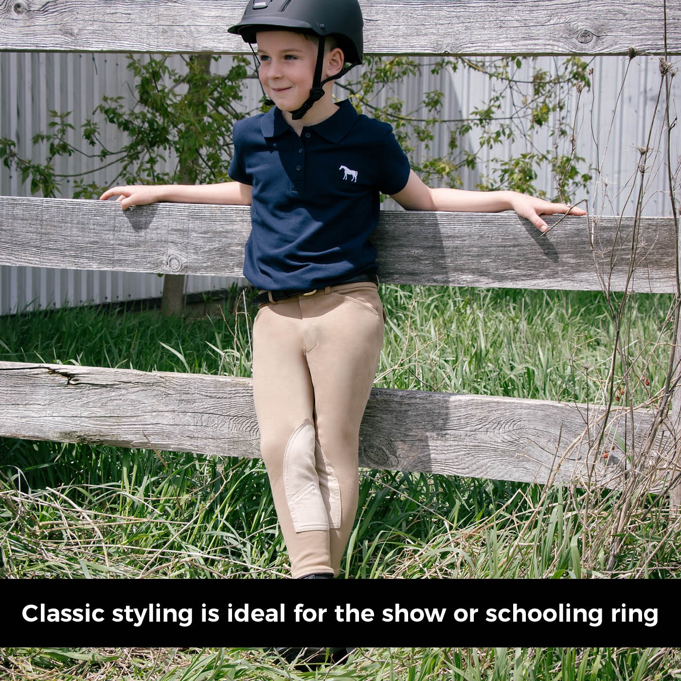 Pantalon d'équitation Red Label d'Elation - Garçons