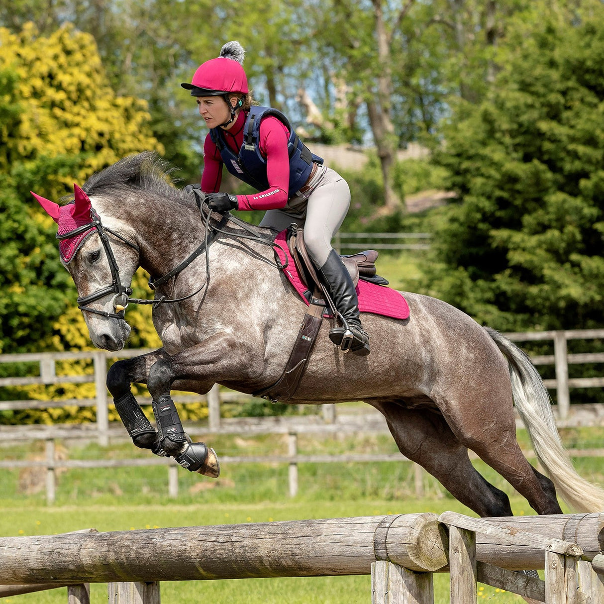 LeMieux Suede Close Contact Square Saddle Pad