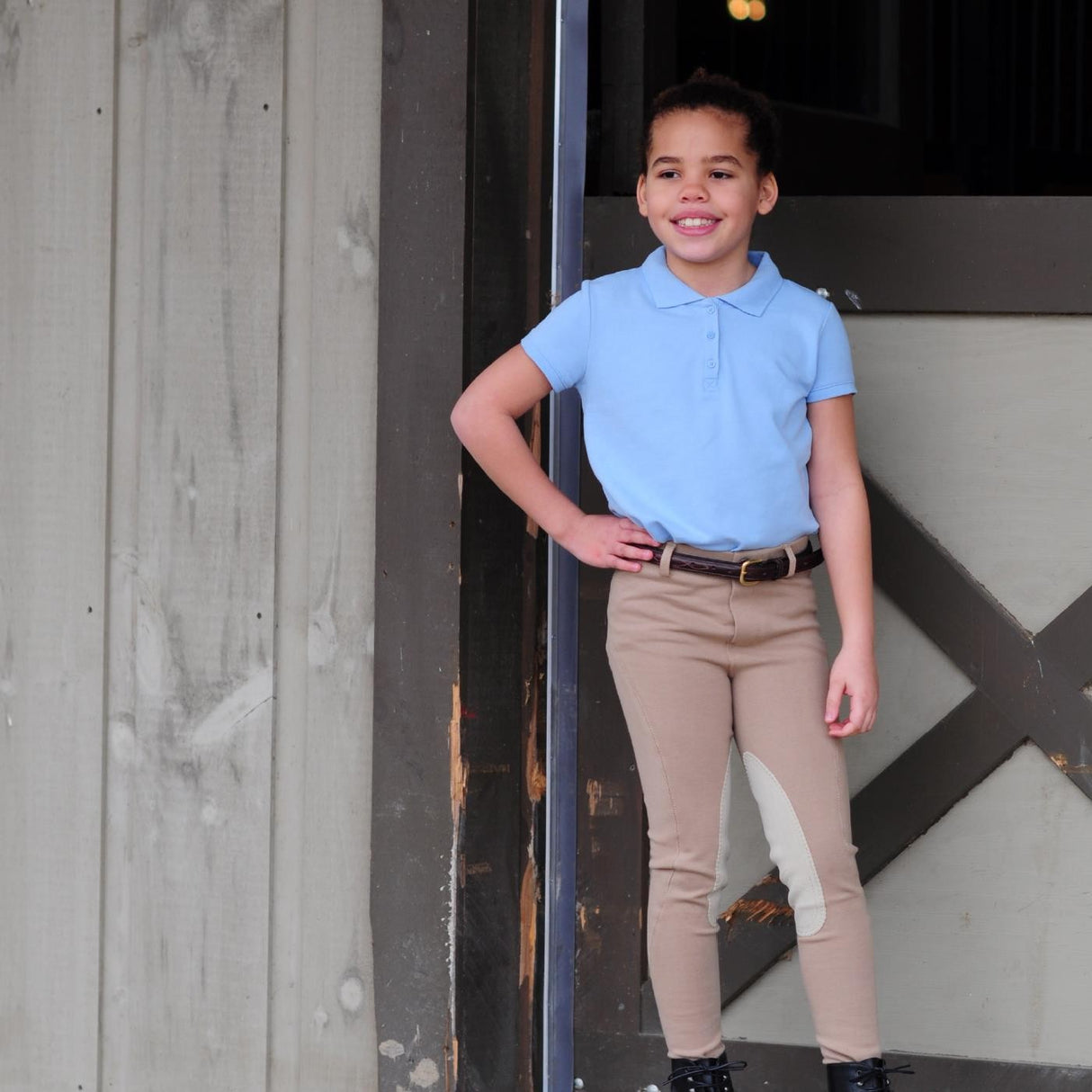 Pantalon d'équitation Red Label d'Elation - Enfants