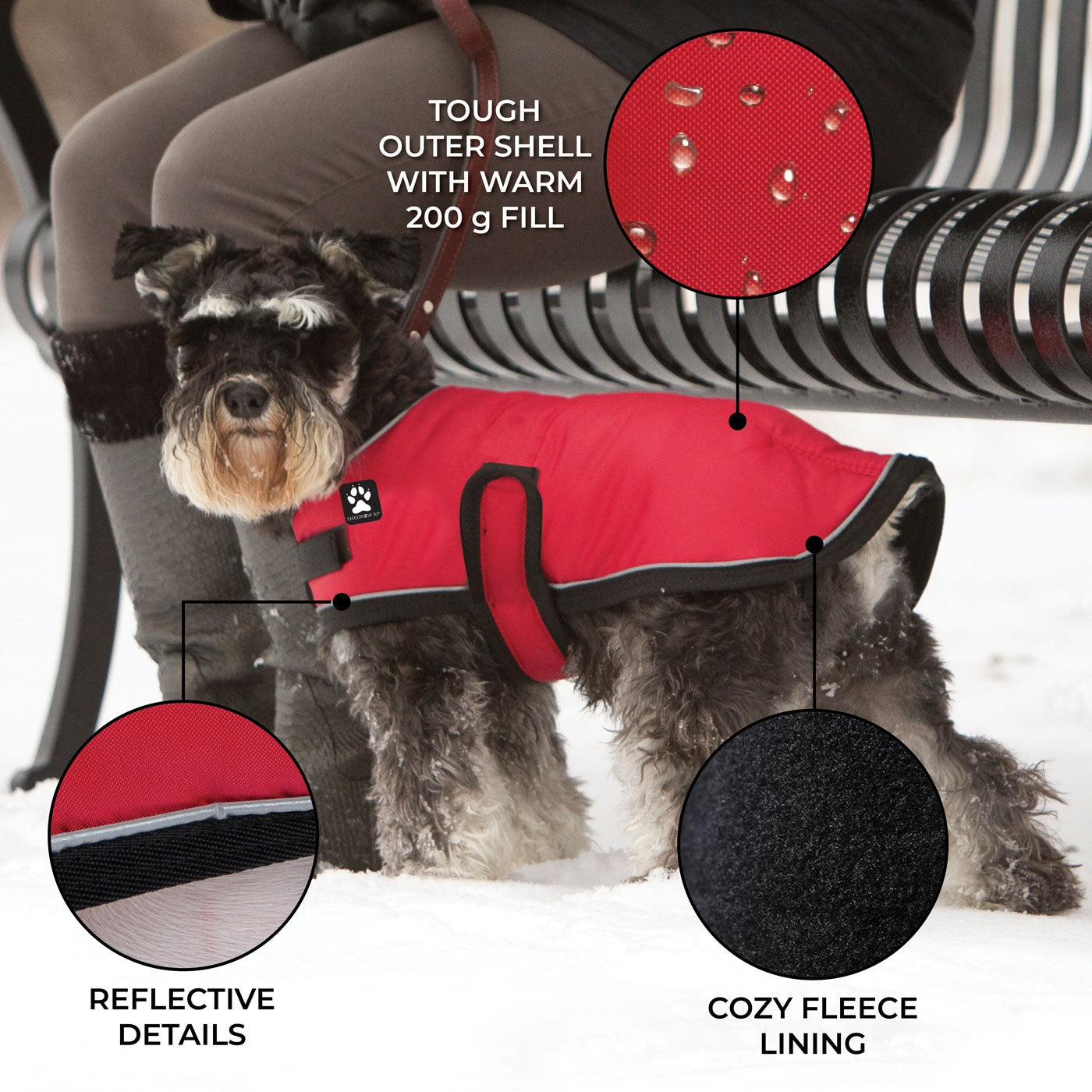 Manteau pour chien Shedrow K9 Tundra