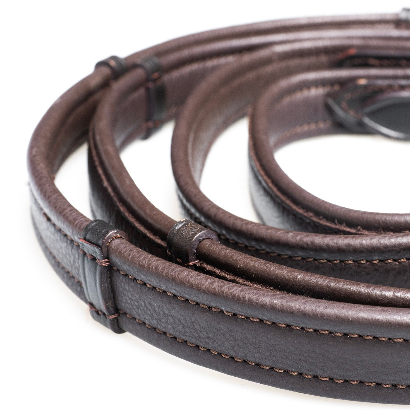 FFE Padded Leather Reins W/ Stoppers