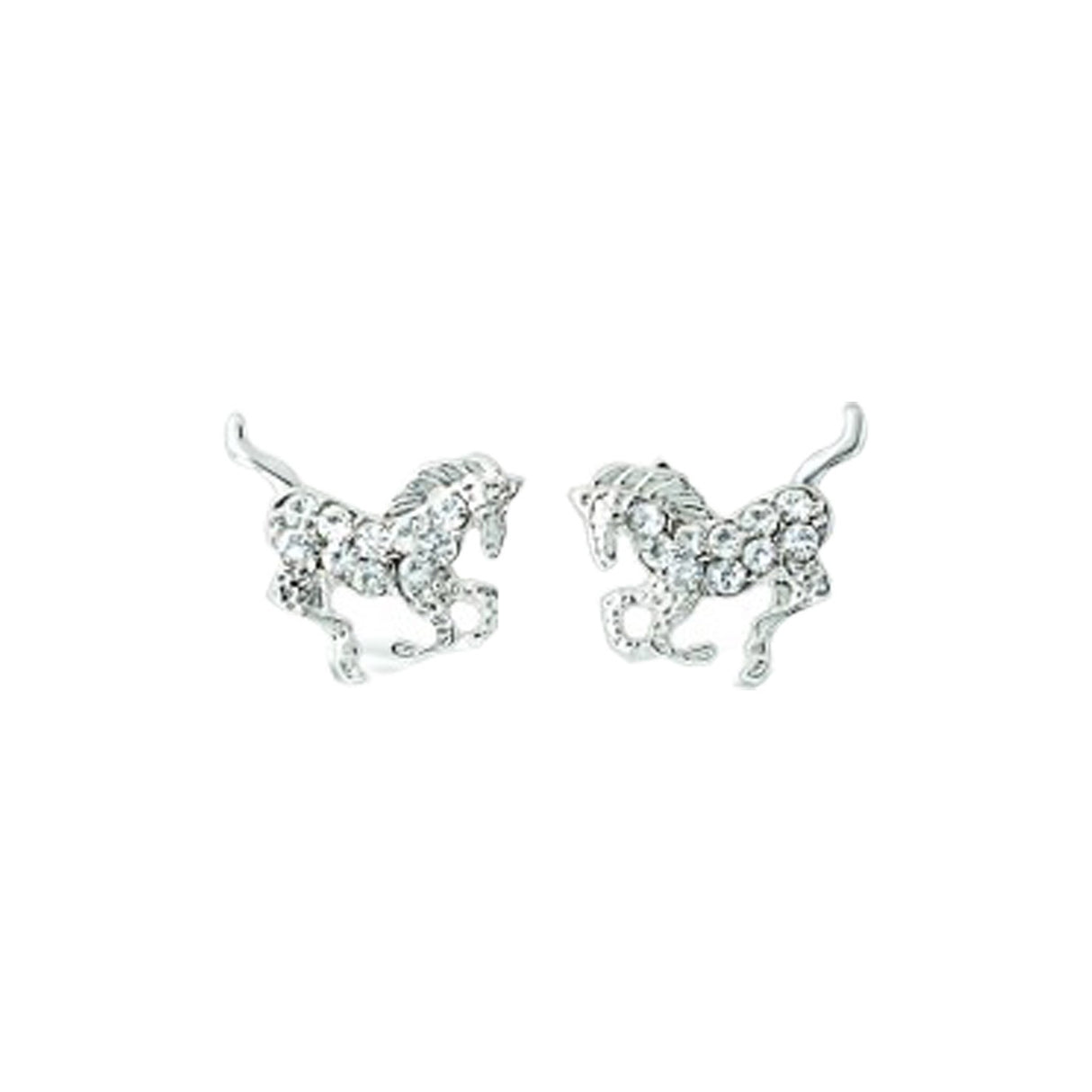 Kelley & Co. Galloping Horse Earrings