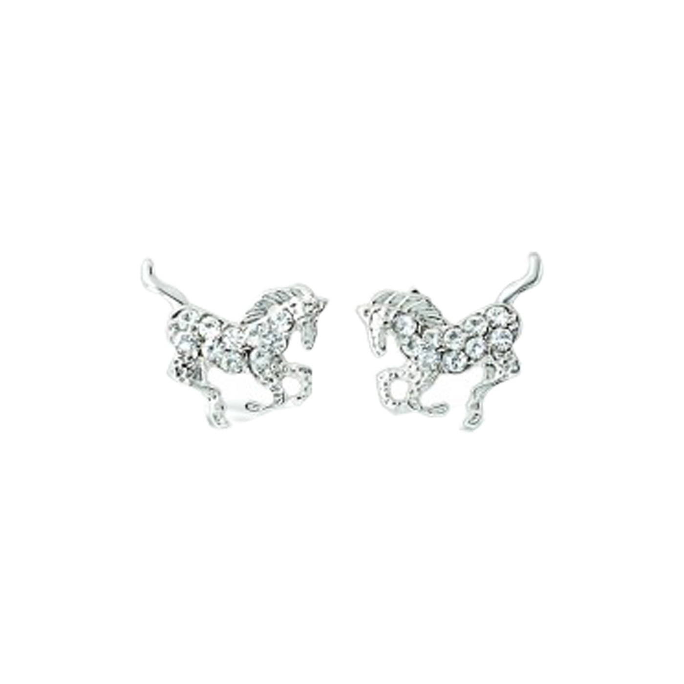 Kelley & Co. Galloping Horse Earrings