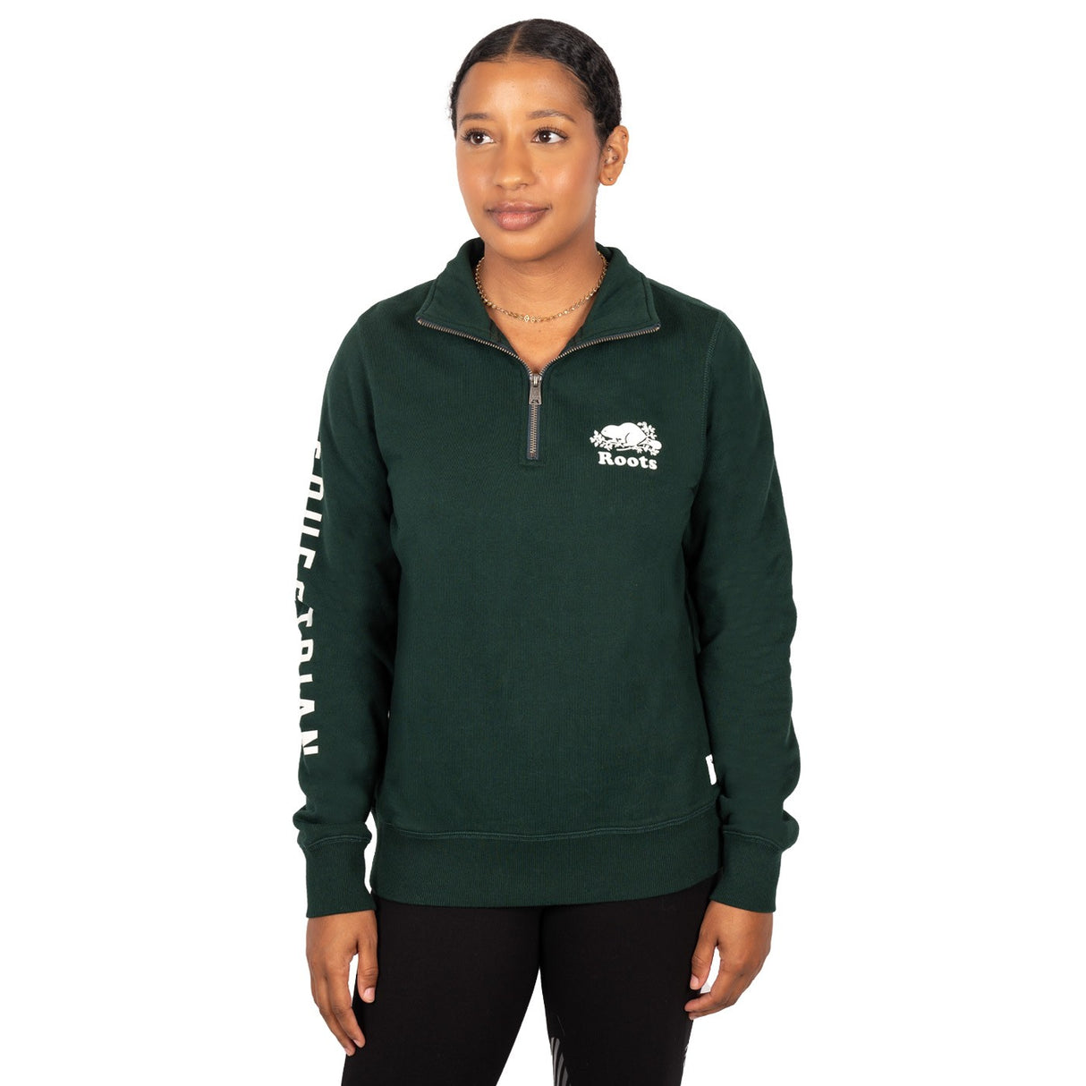 Sweat zippé Roots Equestrian Original Stein