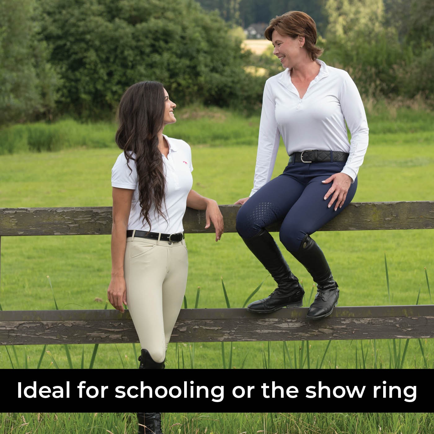 Pantalon d’équitation Morgan Platine Elation