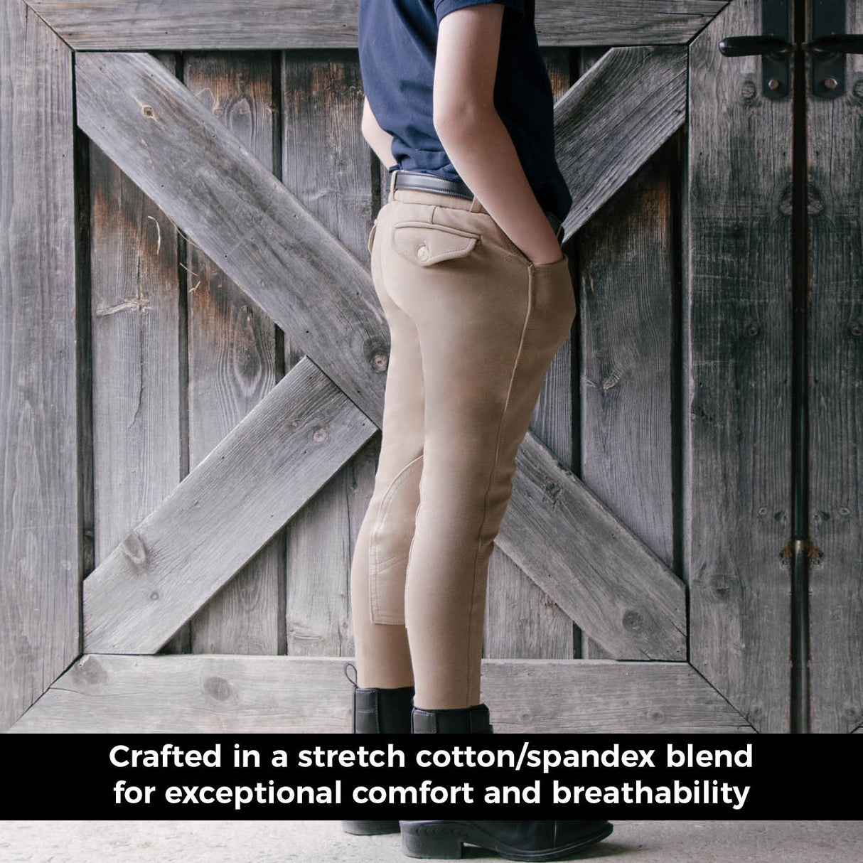 Pantalon d'équitation Red Label d'Elation - Garçons