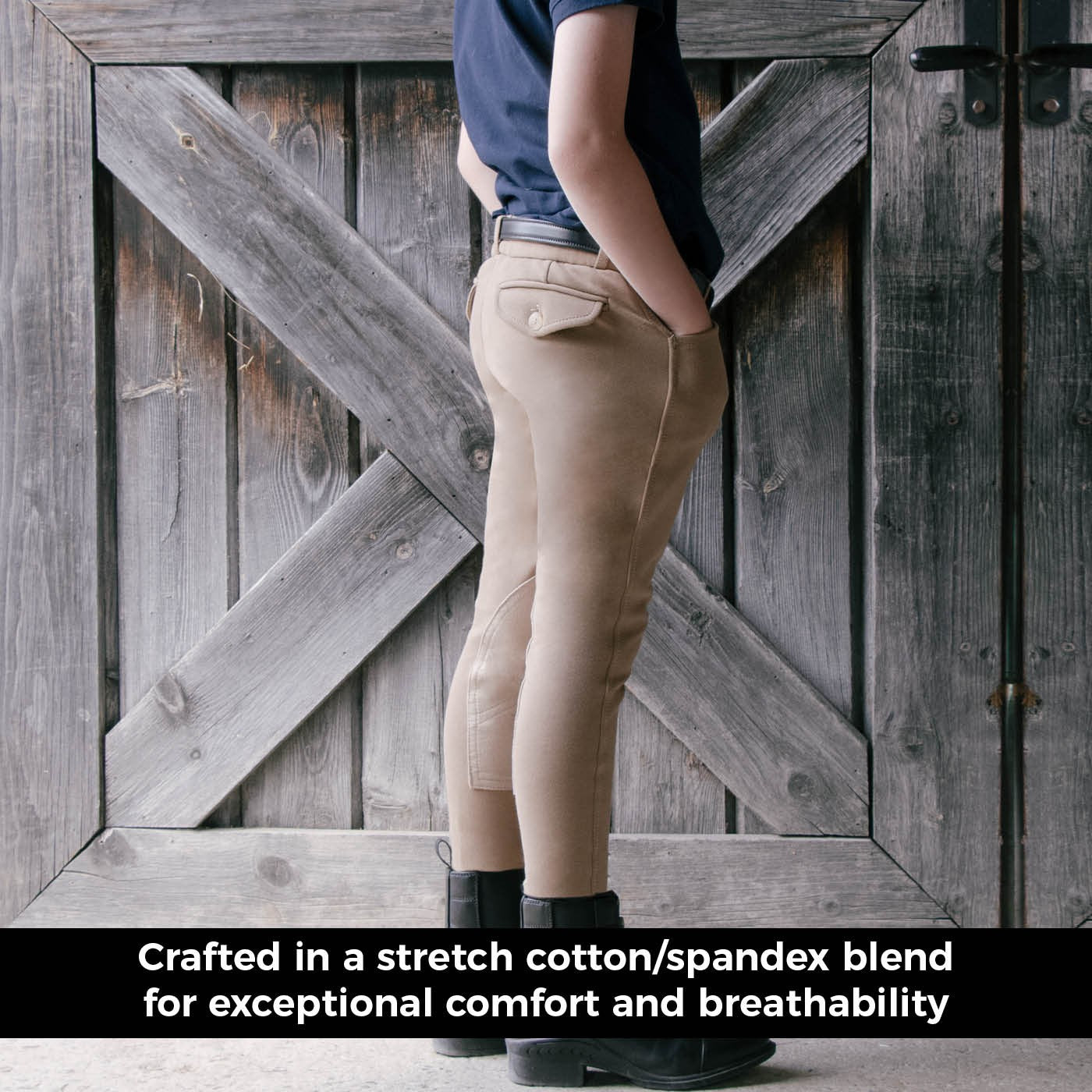 Pantalon d'équitation Red Label d'Elation - Garçons